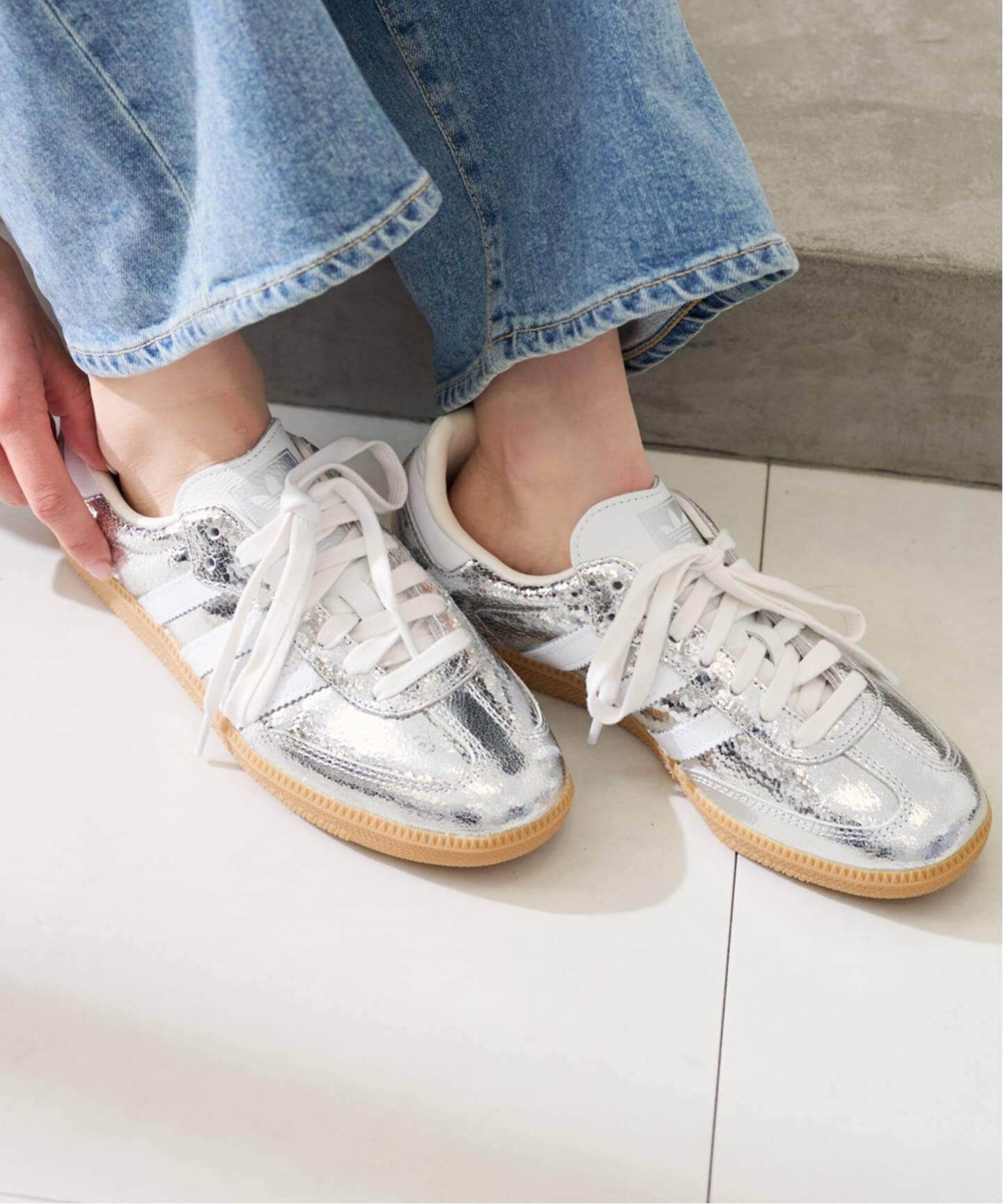 ADIDAS/アディダス SAMBA OG W silvermetallic（スニーカー