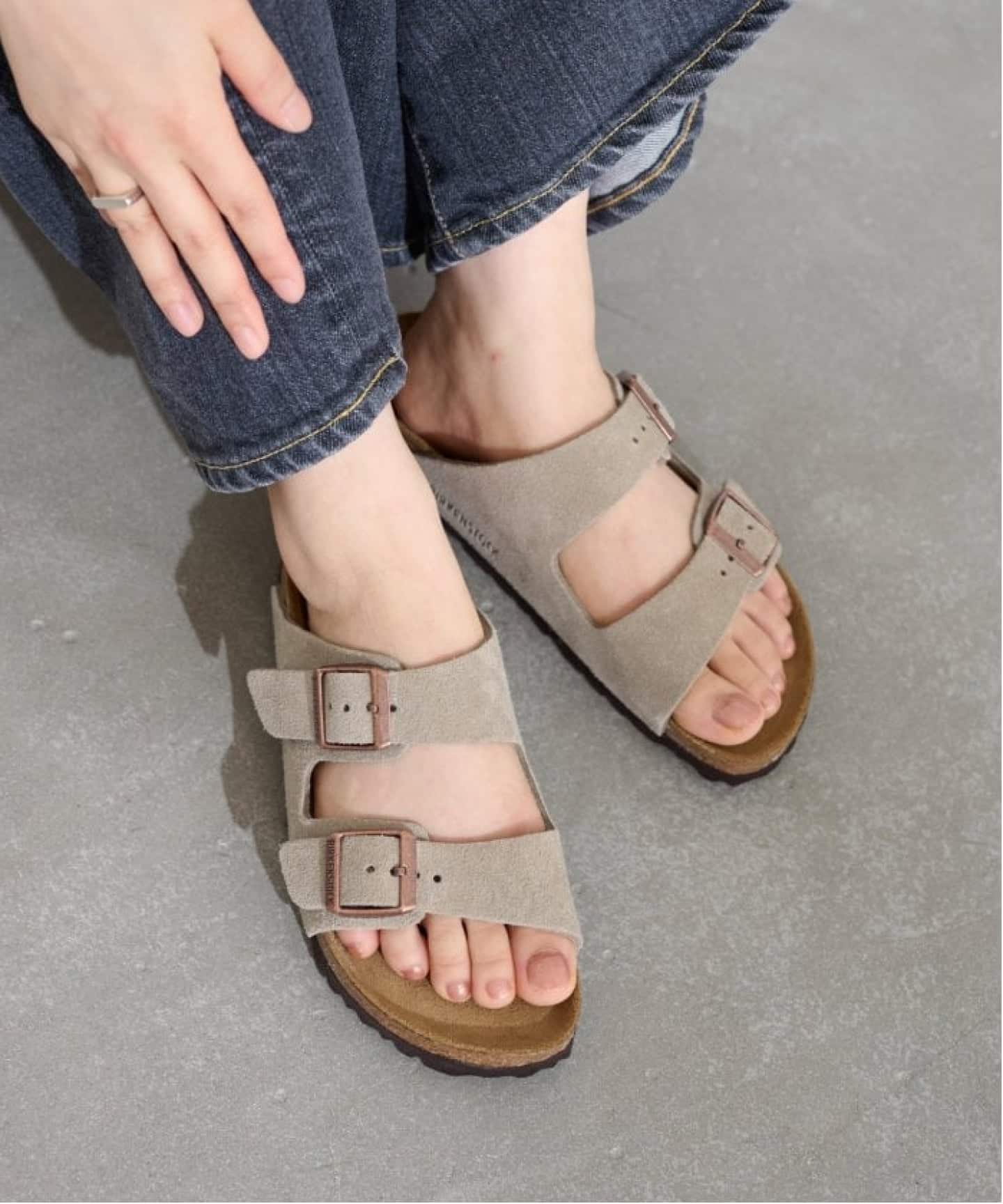 Birkenstock ベージュ サンダル ≪追加≫BIRKENSTOCK/ビルケンシュトック ARIZONA（サンダル