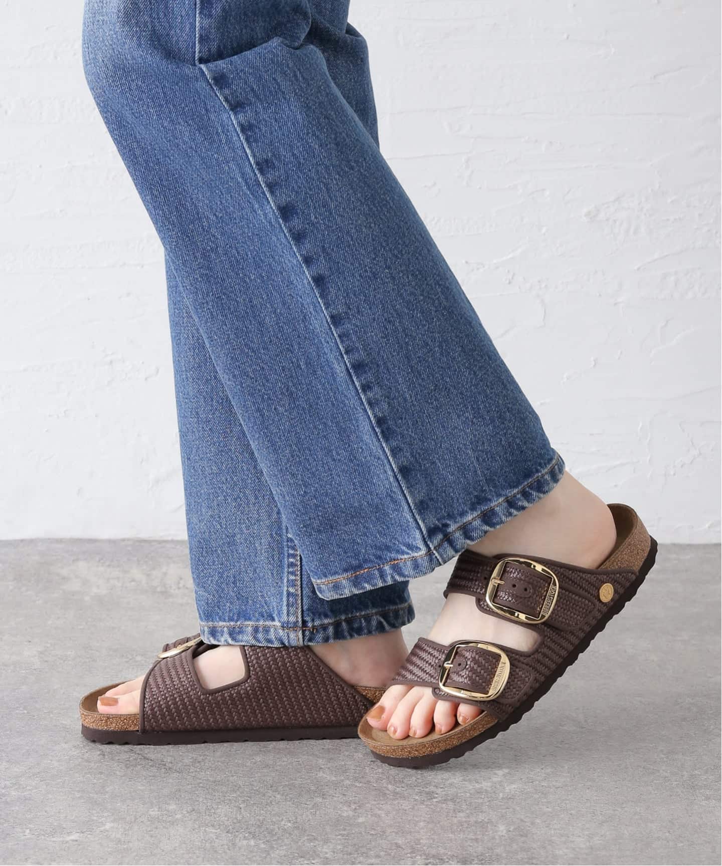BIRKENSTOCK/ビルケンシュトック ARIZONA BIG BUCKLE RAFFIA（サンダル