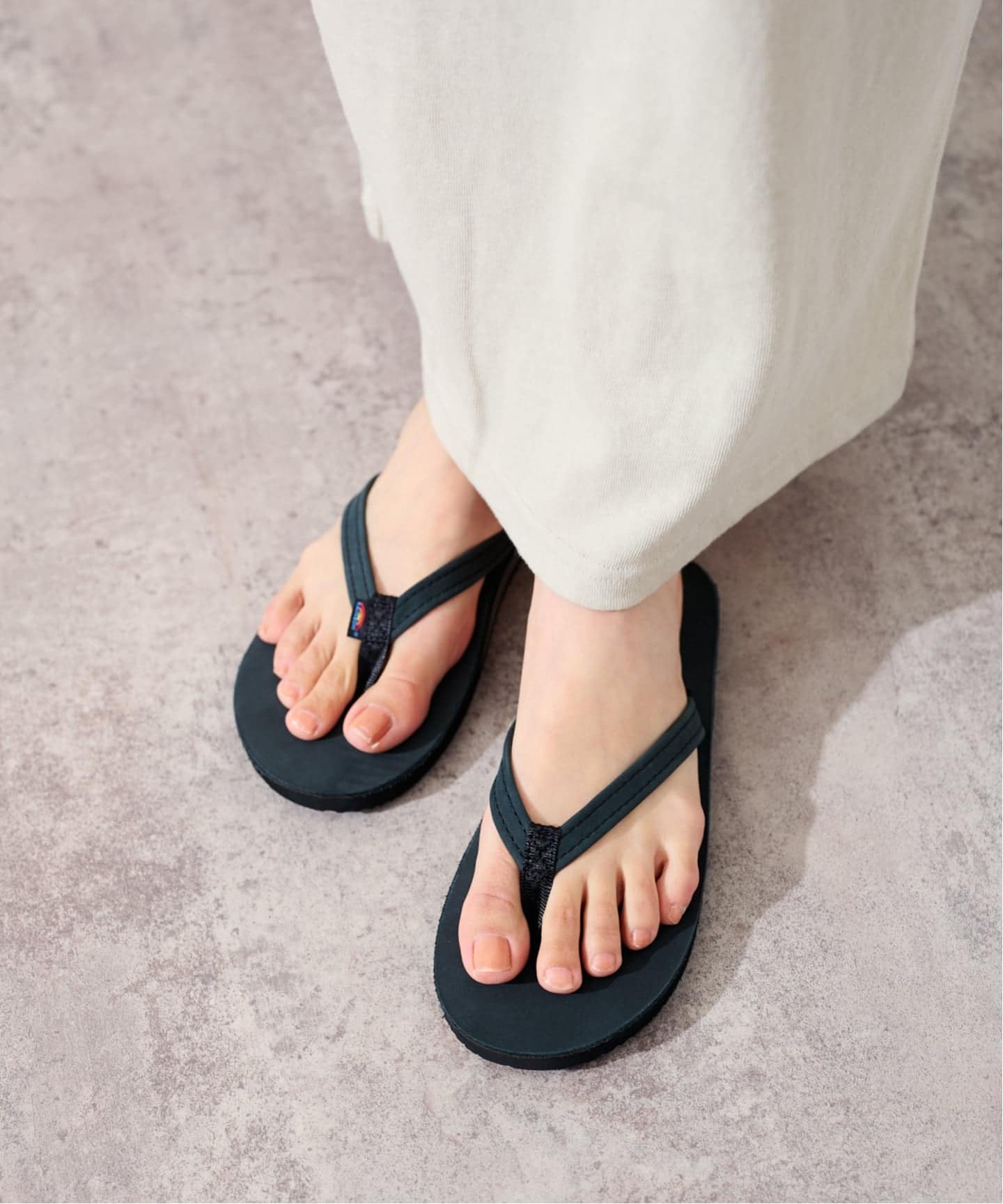 RAINBOW SANDALS/レインボーサンダル Single Layer Classic Lea