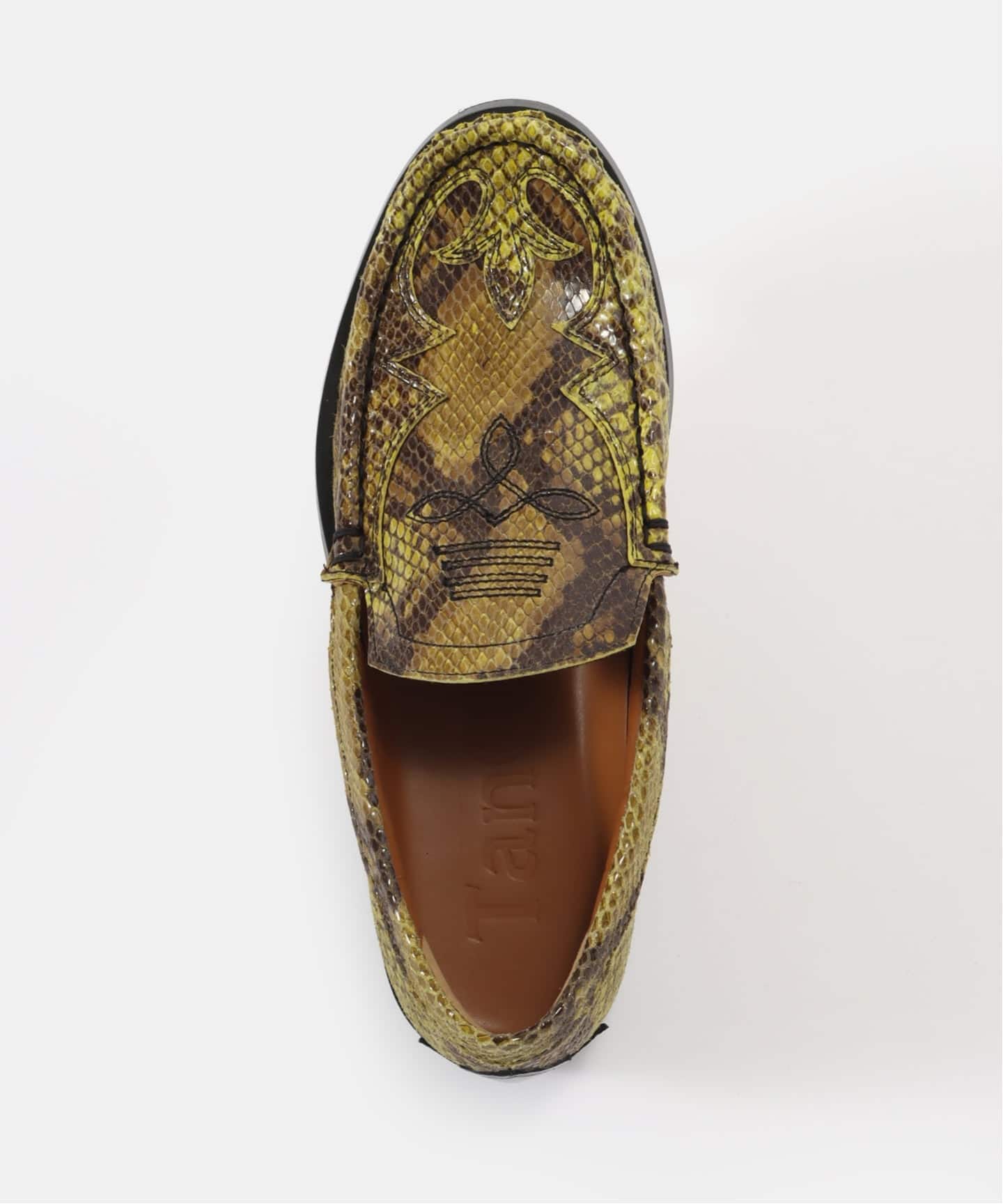 TanC TOKYO / タンクトウキョウ PYTHON COWBOY LOAFERS（ローファー