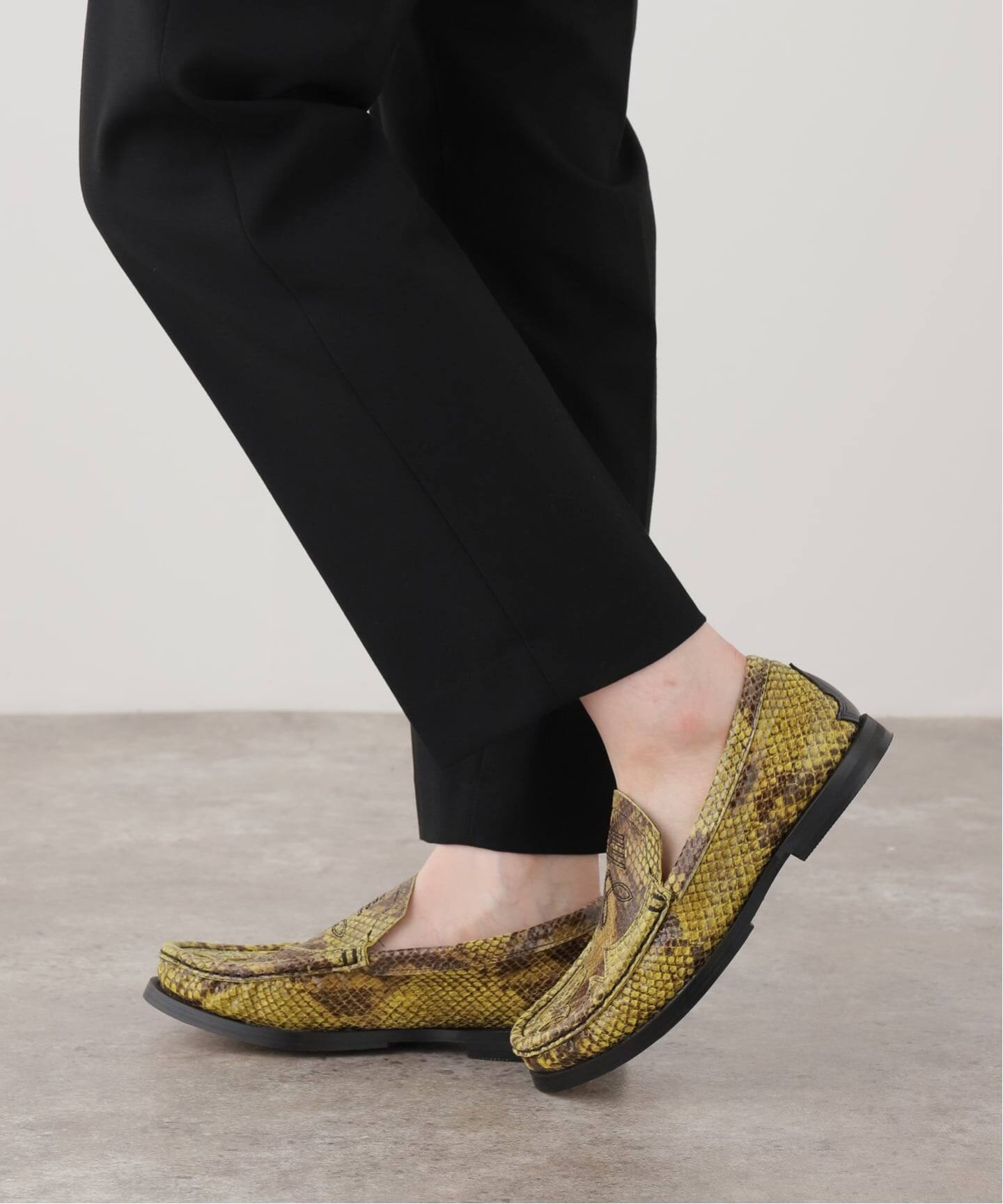 TanC TOKYO / タンクトウキョウ PYTHON COWBOY LOAFERS（ローファー