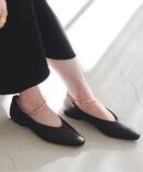 《NOBLE別注》REMME/レメ アンクレットフラットシューズ