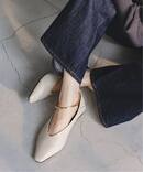 《NOBLE別注》REMME/レメ アンクレットフラットシューズ