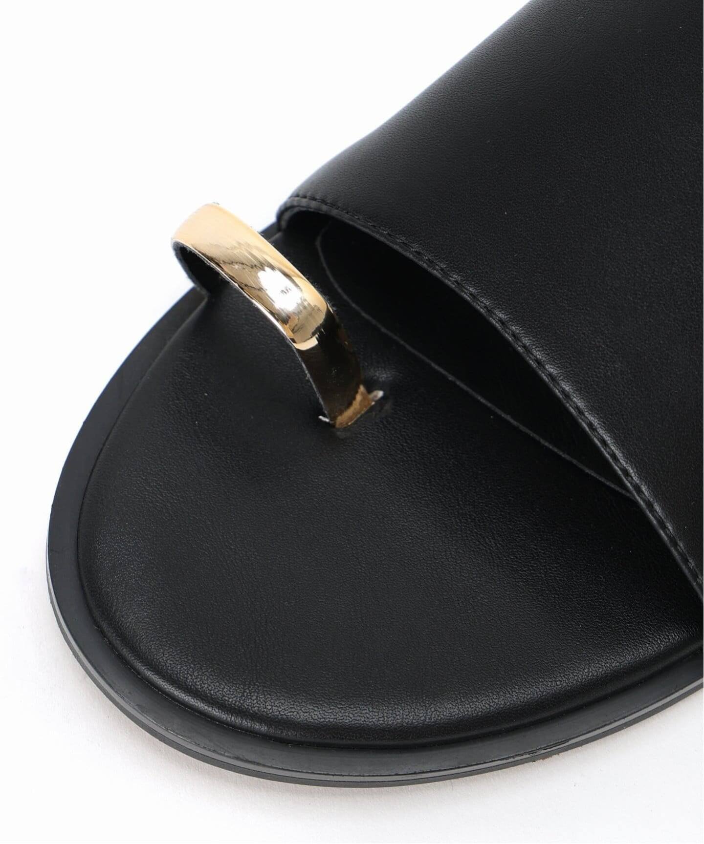追加予約・パーツ別注》LE VERNIS/ルベル二 Toe ring sandals