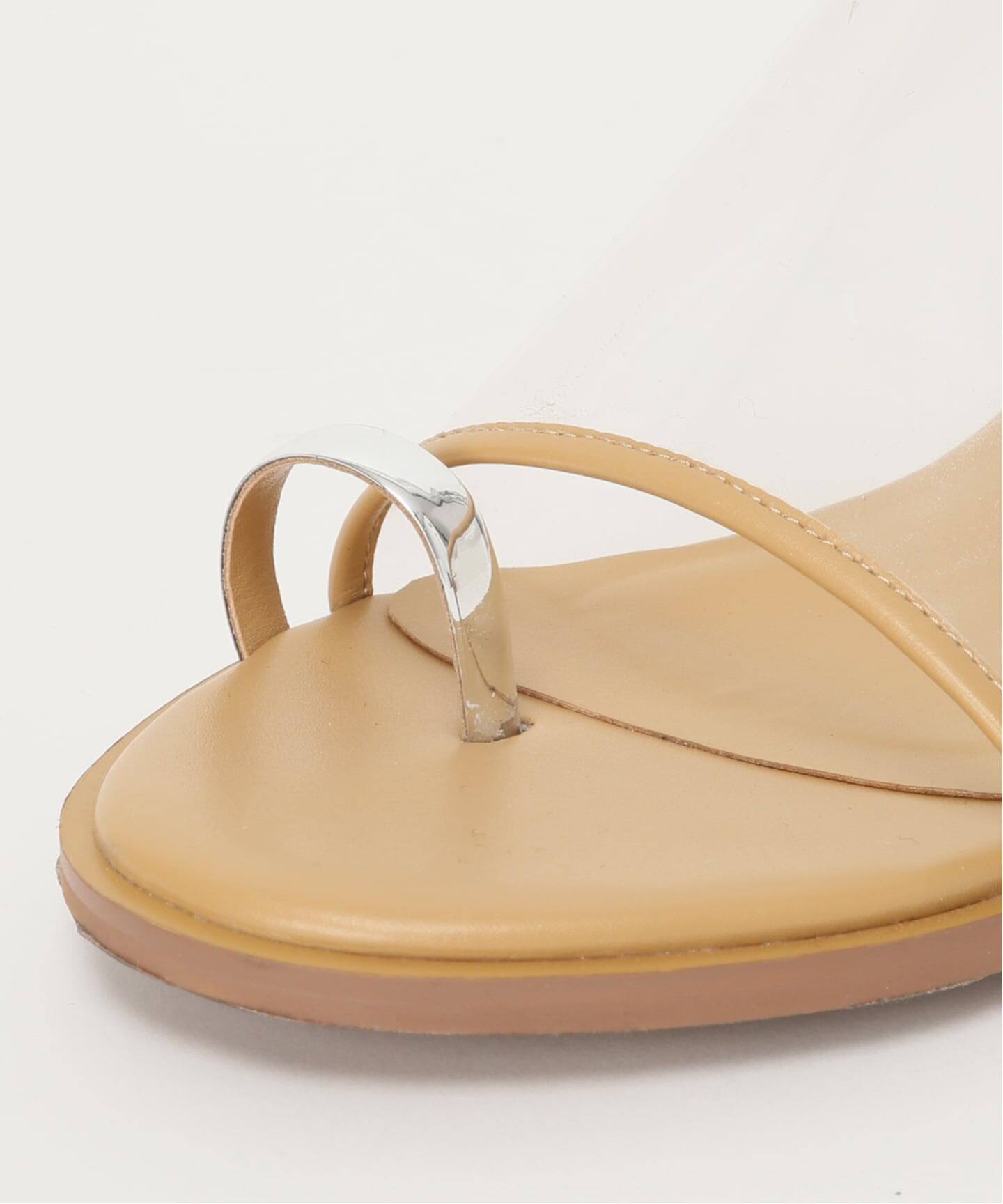 追加予約・パーツ別注》LE VERNIS/ルベル二 Toe ring sandals