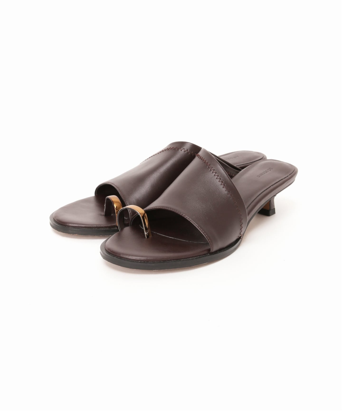 追加・パーツ別注》LE VERNIS/ルベル二 Toe ring sandals（サンダル