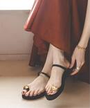 《追加予約》LAOCOONTE/ラオコンテ リングトゥサンダル