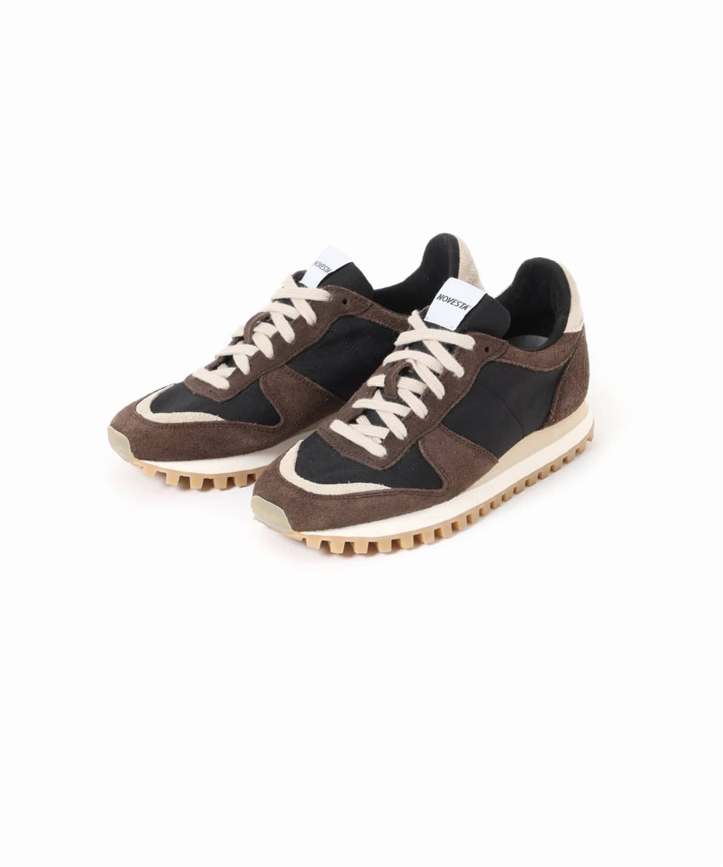 予約》NOVESTA/ノヴェスタ MARATHON TRAIL BLACK/PRALINE（スニーカー