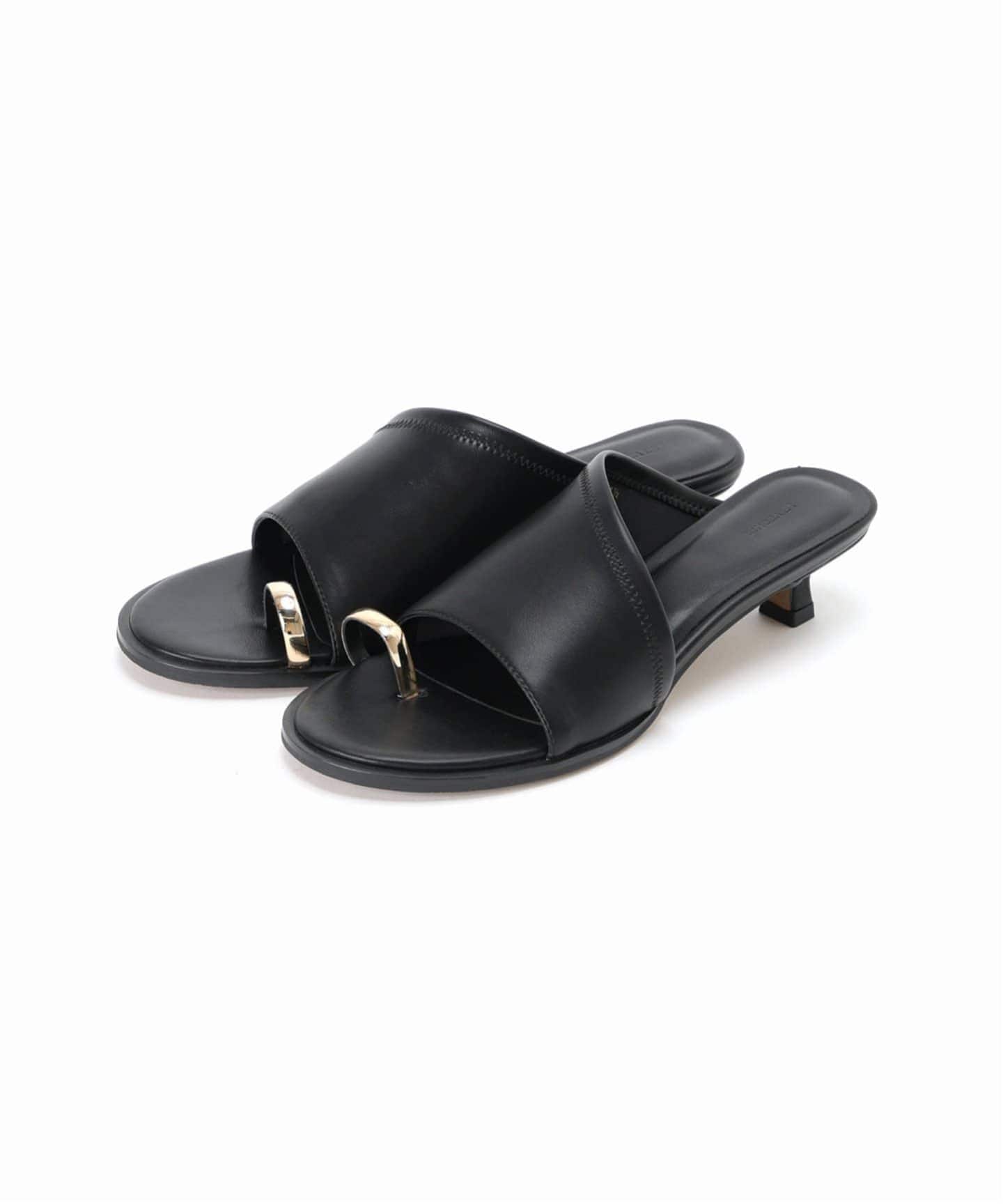 追加》LE VERNIS/ルベル二 Toe ring sandals（サンダル）｜NOBLE