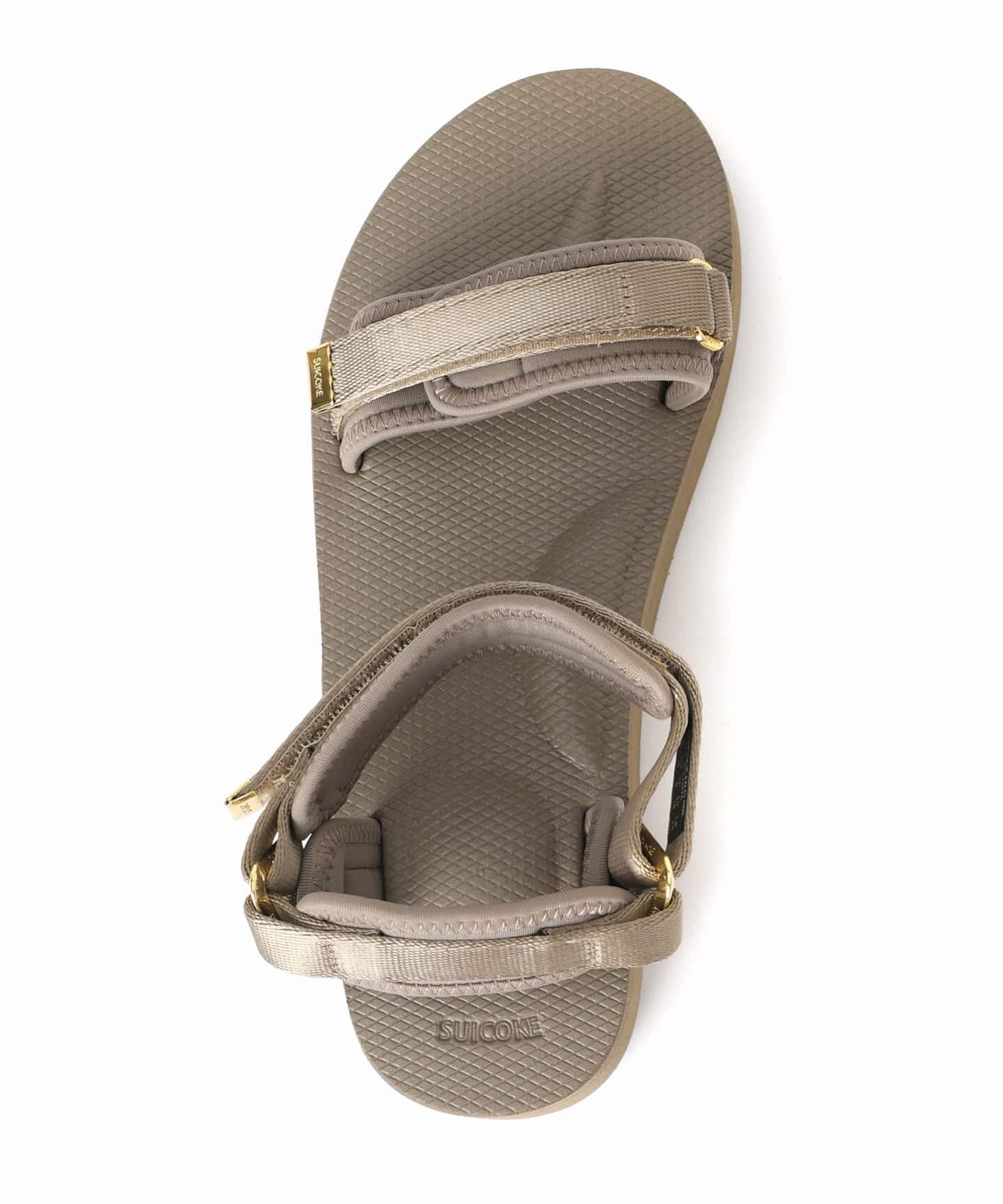 NOBLE別注カラー》SUICOKE/スイコック CEL-W(ベージュ)（サンダル