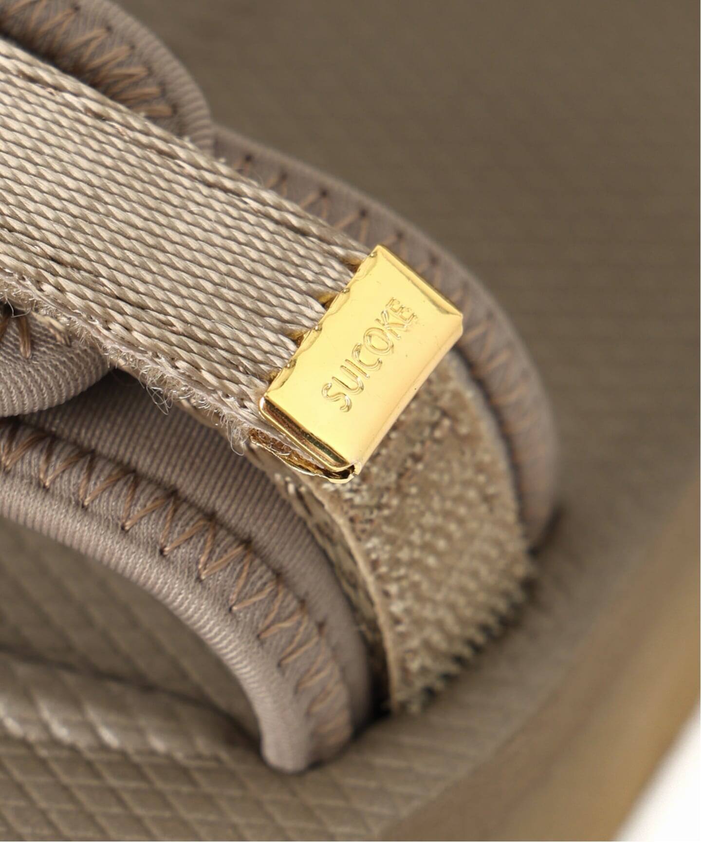 NOBLE別注カラー》SUICOKE/スイコック CEL-W(ベージュ)（サンダル