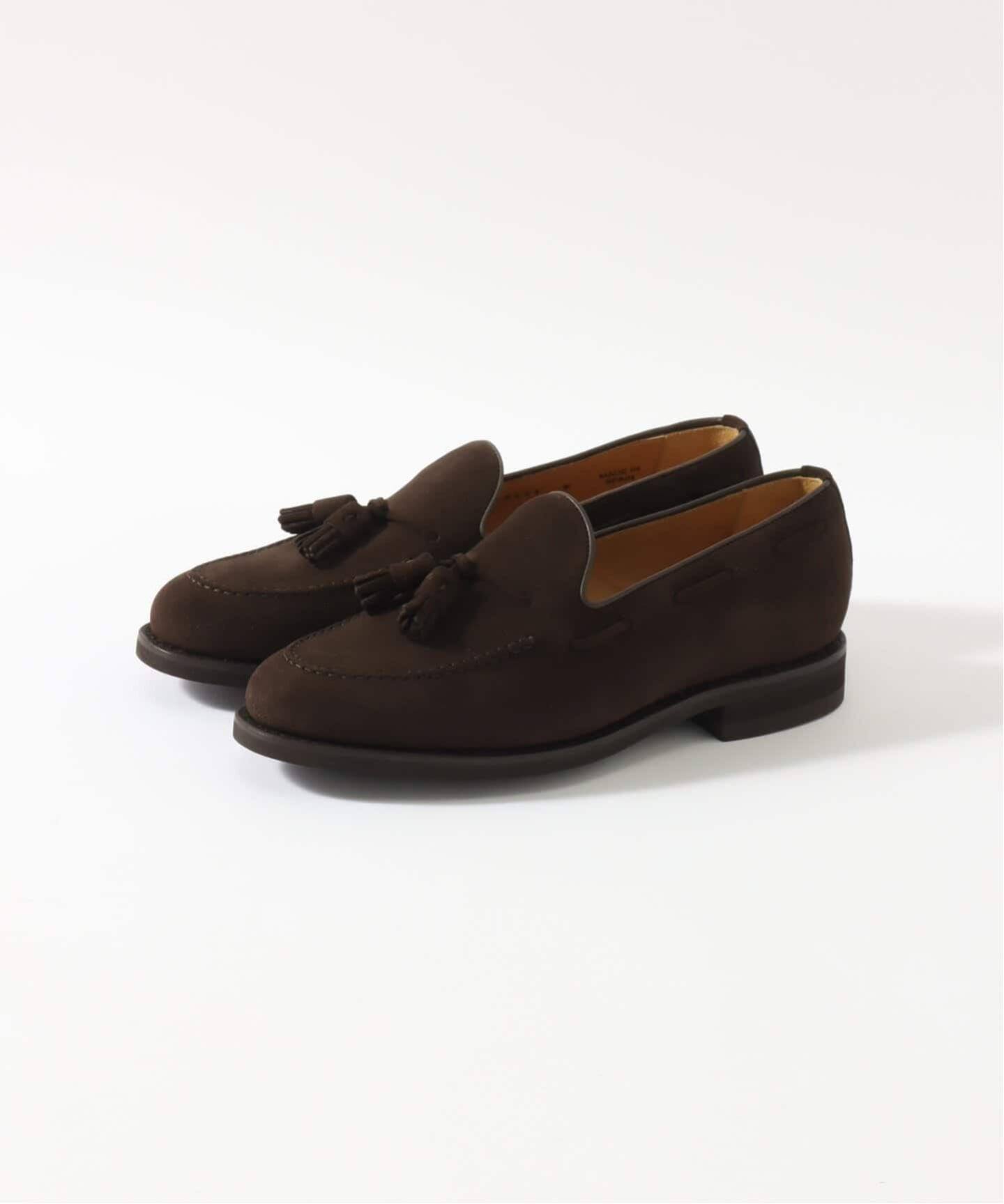 Berwick (バーウィック) 8491 Suede Tassel Loafer（レザーシューズ 