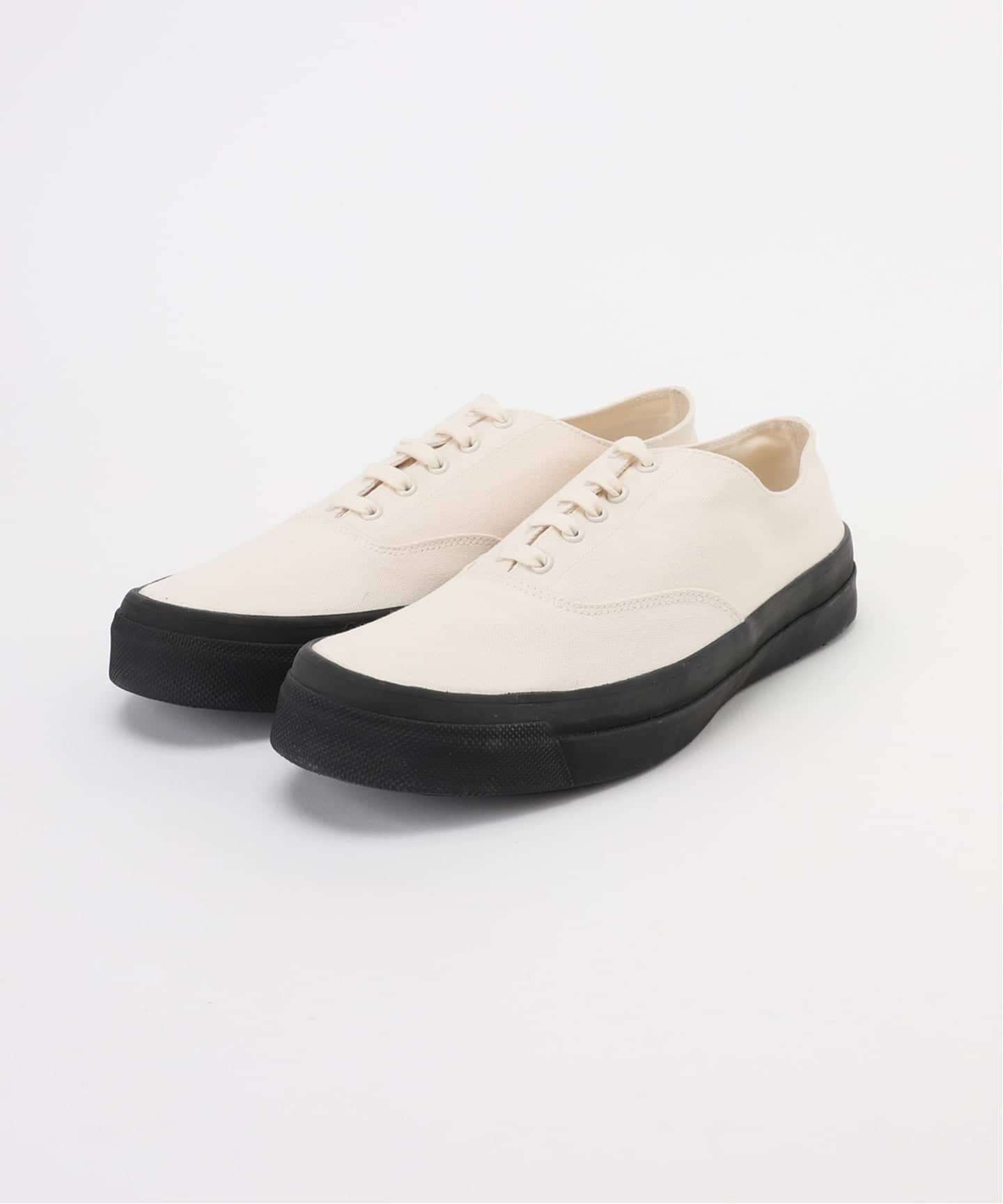 WAKOUWA CANVAS OX LOW BLAXK SOLE（スニーカー）｜EDIFICE