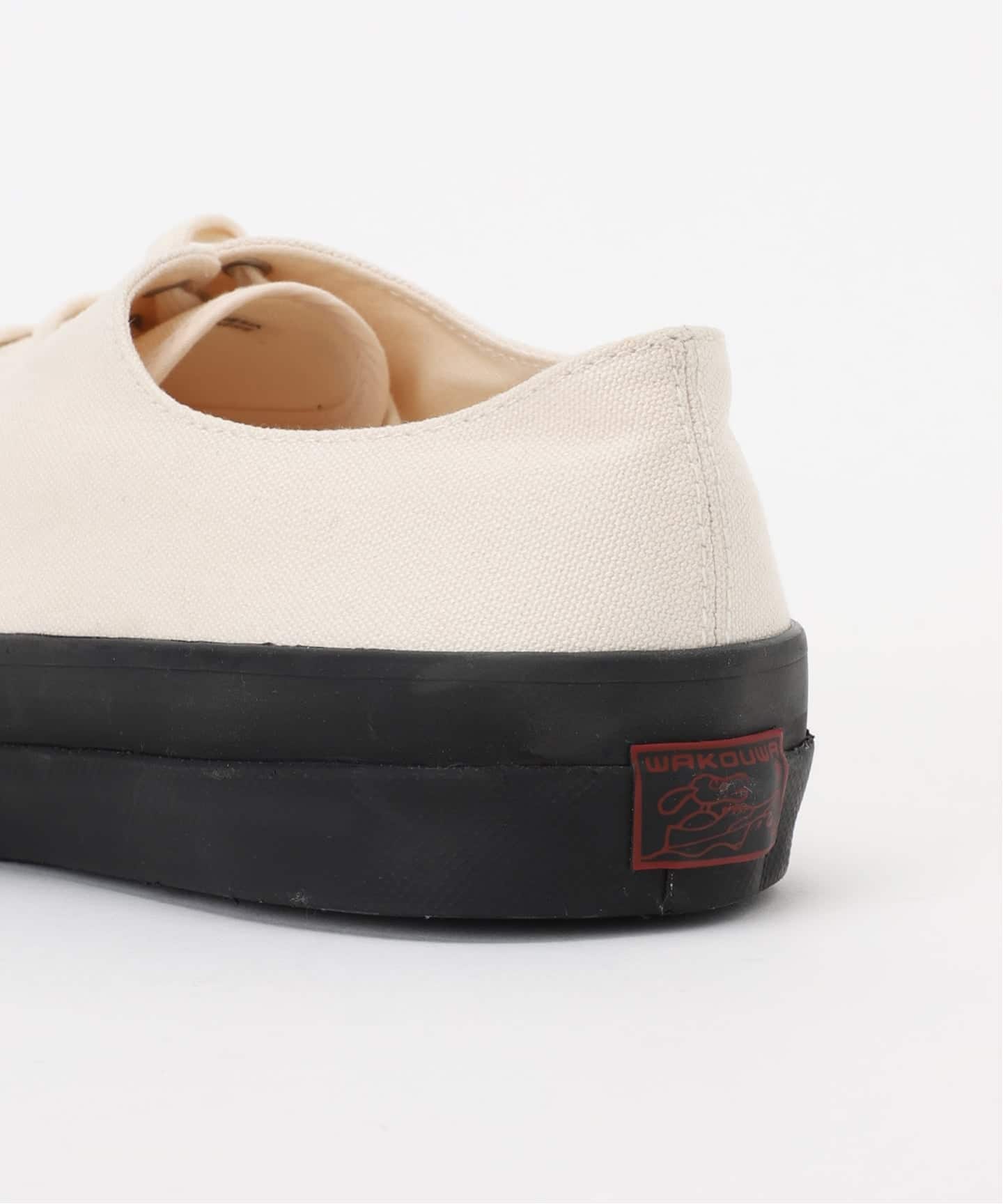 WAKOUWA CANVAS OX LOW BLAXK SOLE（スニーカー）｜EDIFICE