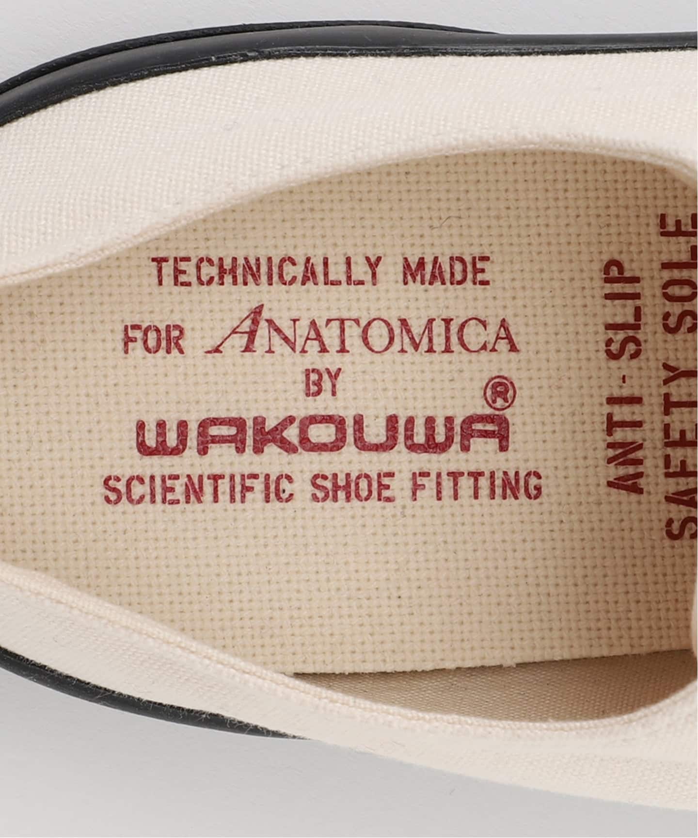 WAKOUWA CANVAS OX LOW BLAXK SOLE（スニーカー）｜EDIFICE
