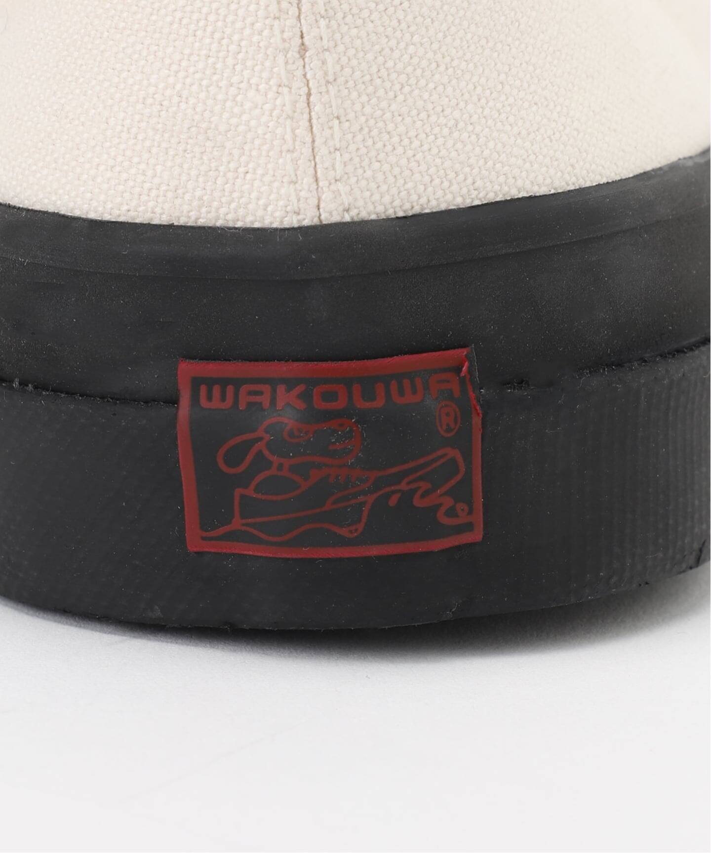 WAKOUWA CANVAS OX LOW BLAXK SOLE（スニーカー）｜EDIFICE