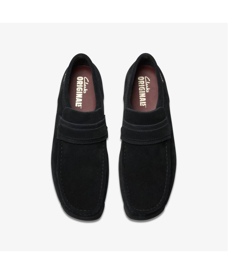 Clarks（クラークス） Walla Loafer GTX Black Suede（その他シューズ 