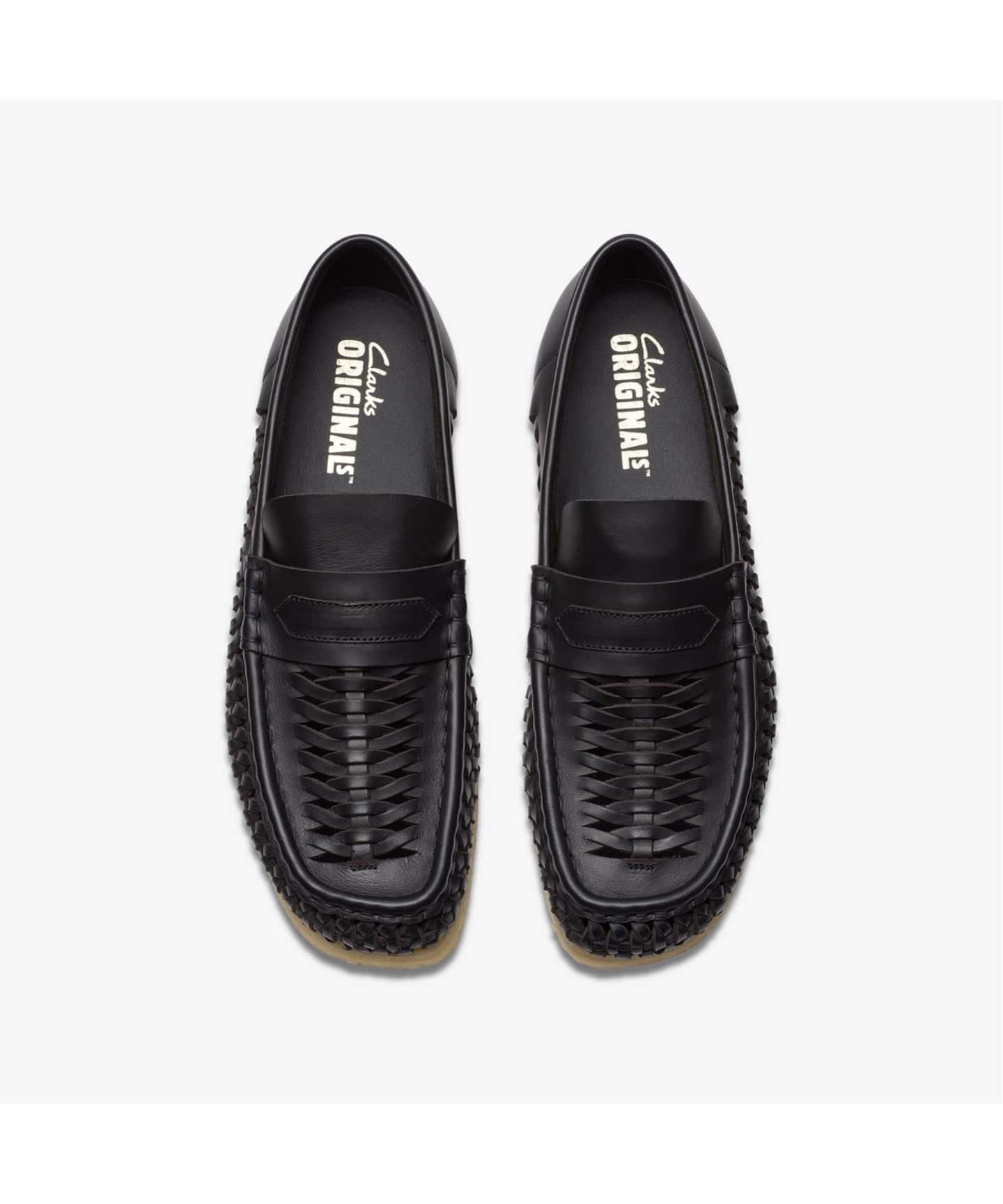 Clarks（クラークス）WB Penny Weave Black Leather（その他シューズ