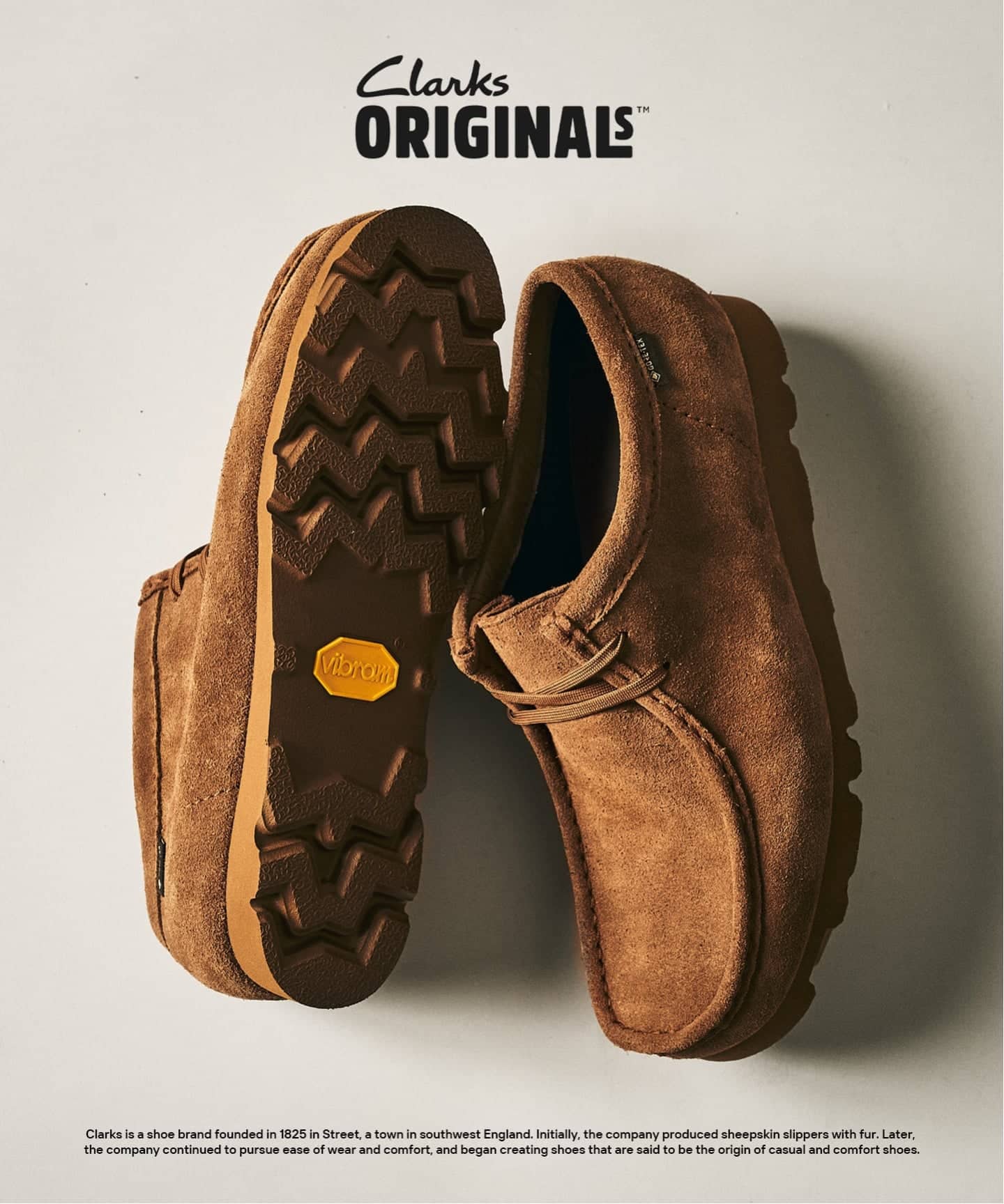 Clarks / クラークス】 Wallabee GTX（スニーカー）｜417 EDIFICE