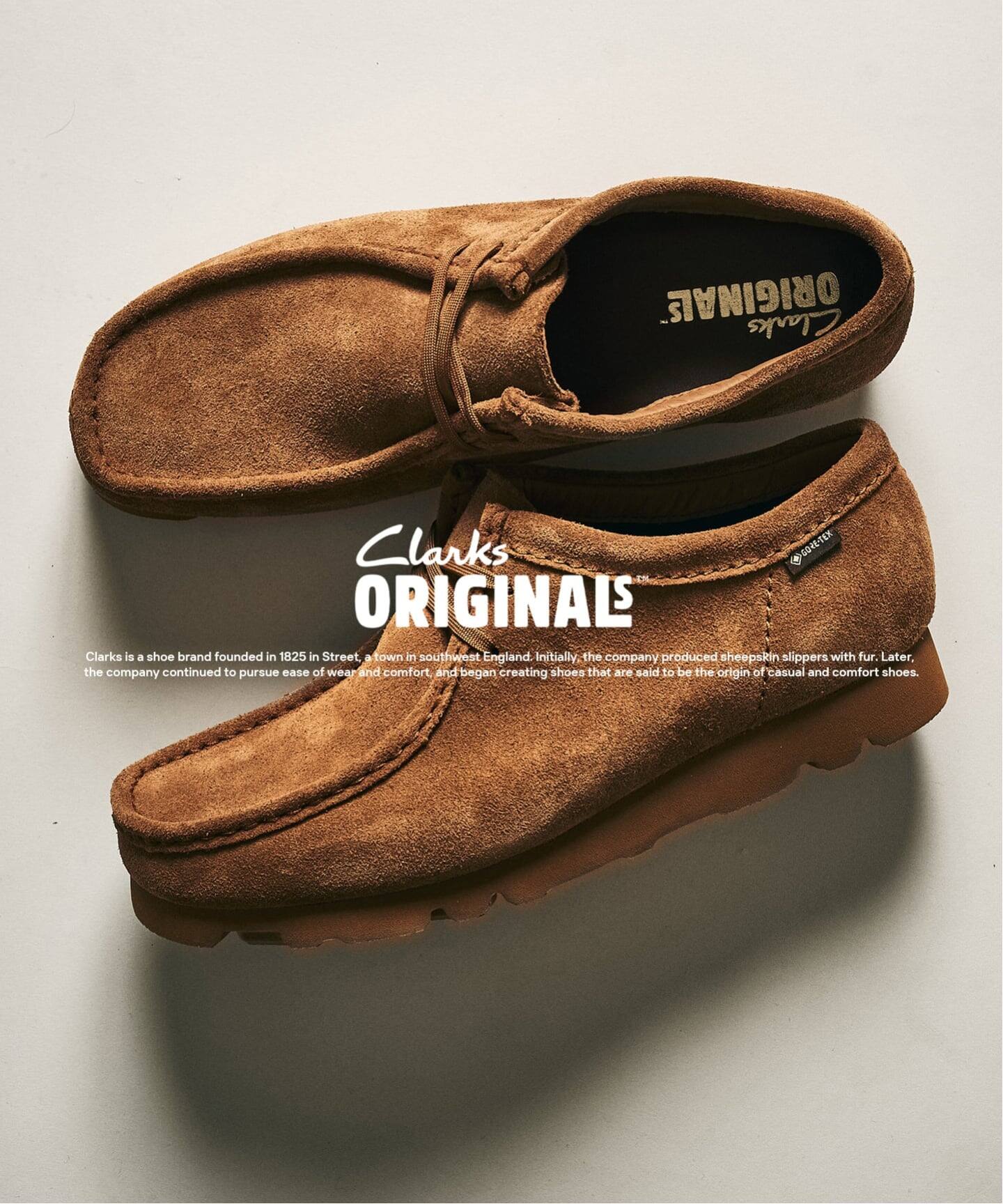 Clarks / クラークス】 Wallabee GTX（スニーカー）｜417 EDIFICE 