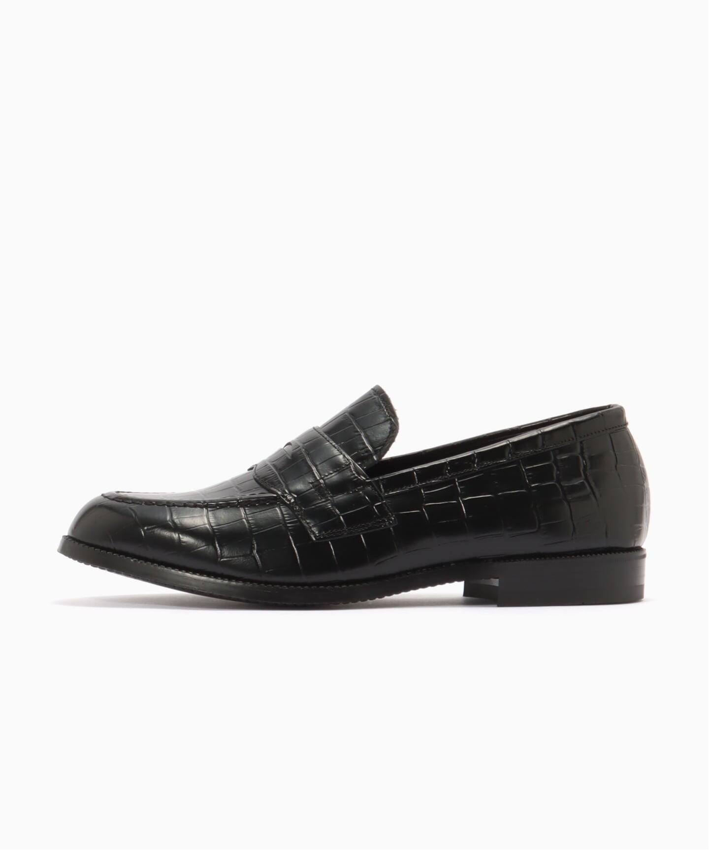 KENFORD / ケンフォード】 EMBOSSED LOAFERS CROCODILE（ローファー 