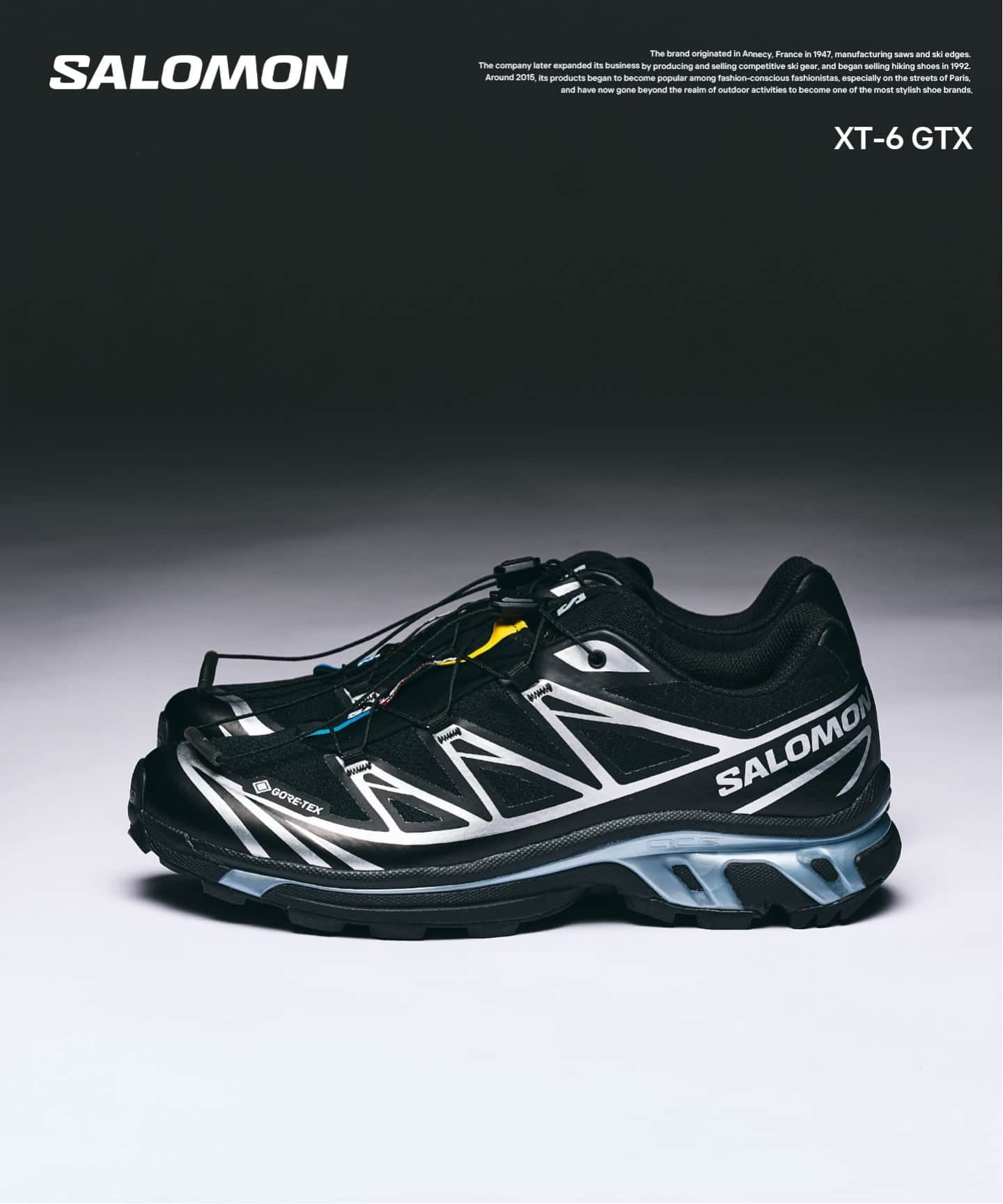 SALOMON / サロモン XT-6 GTX L47450600（スニーカー）｜417 EDIFICE