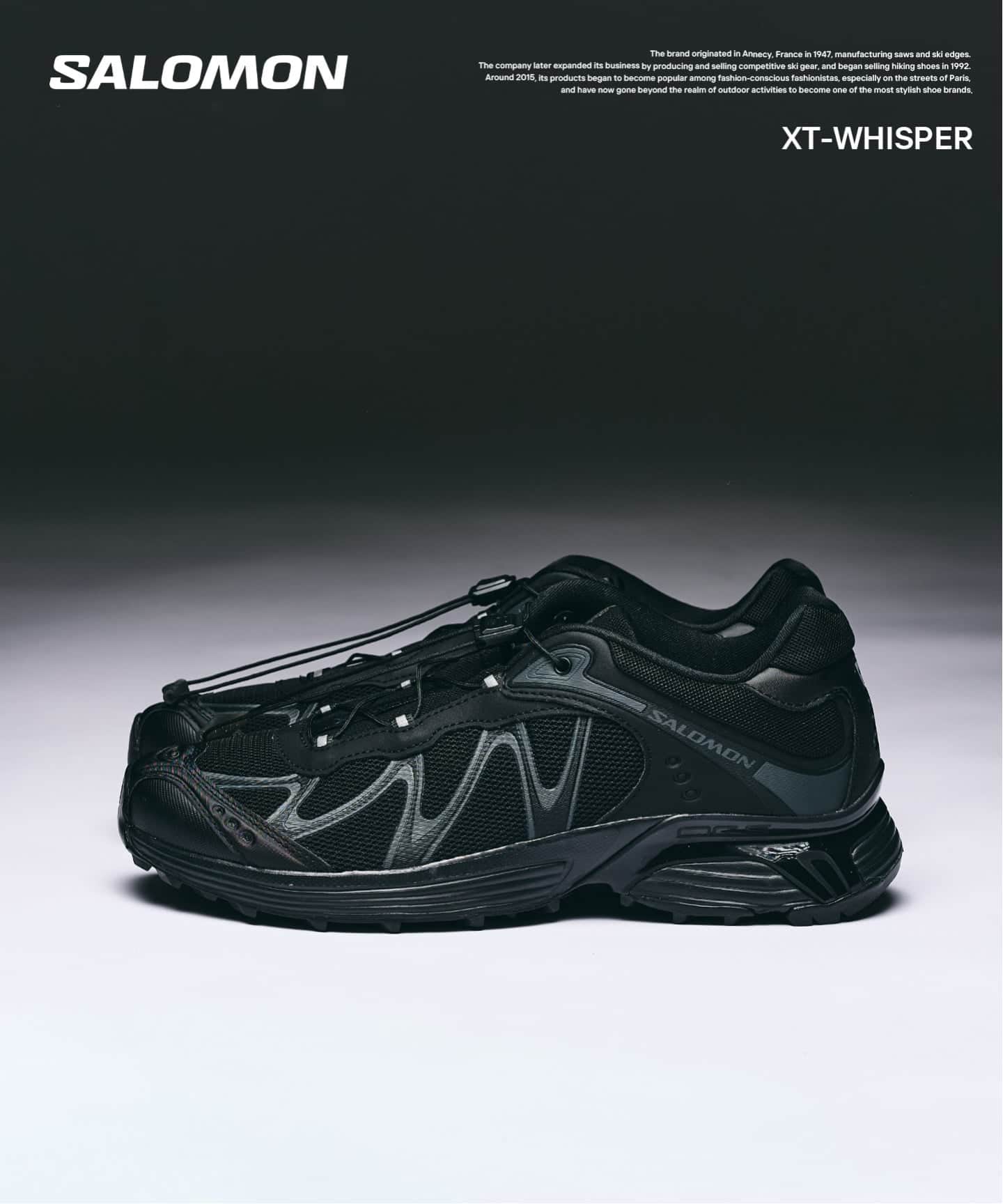 SALOMON / サロモン】 XT-WHISPER（スニーカー）｜417 EDIFICE（フォー