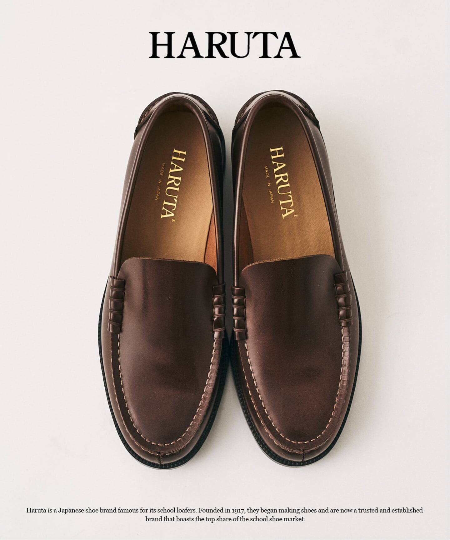 HARUTA / ハルタ】 417別注 Vamp Loafers（ローファー）｜417 EDIFICE 