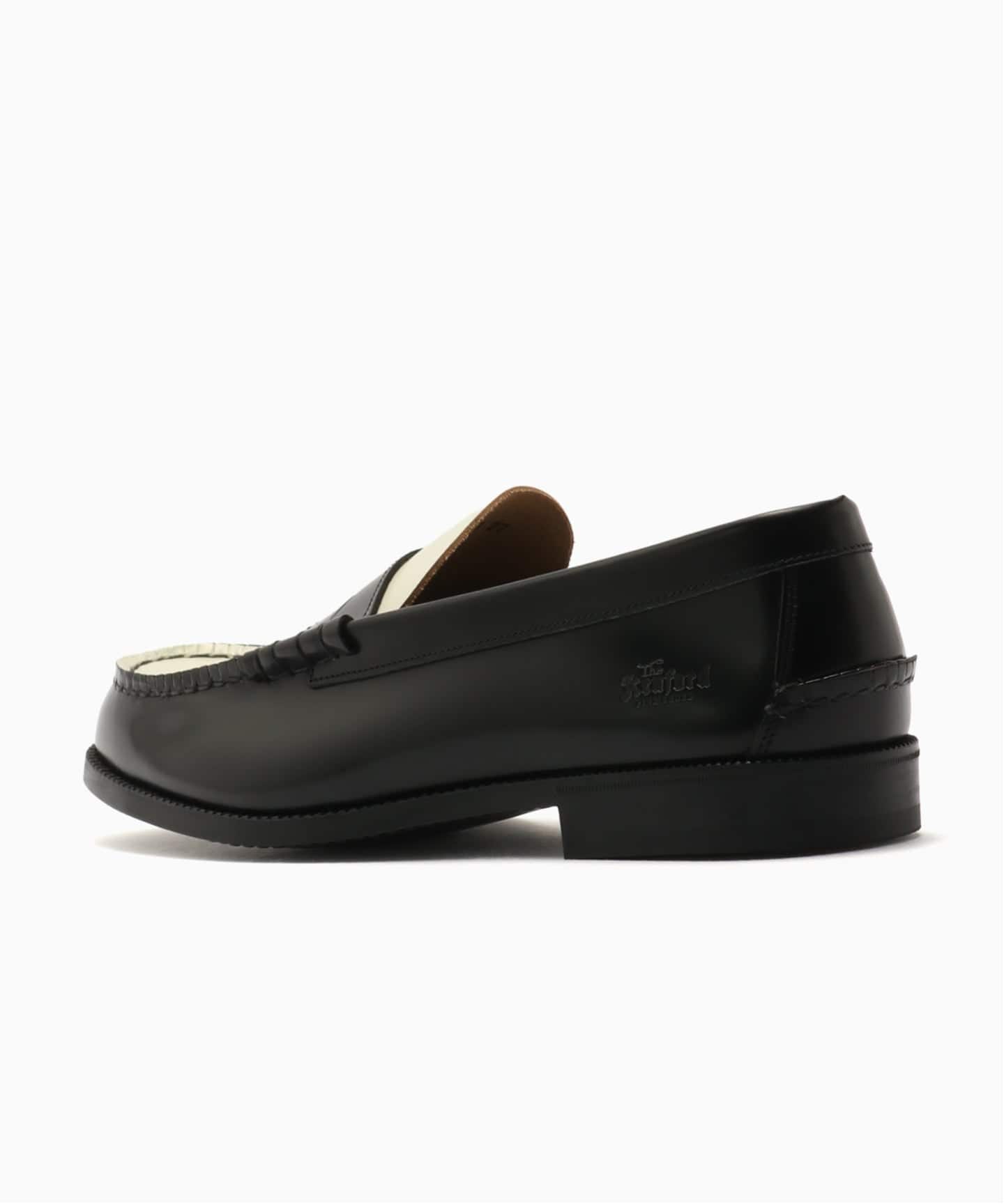 The Kenford Fineshoes COMBI LOAFERS / BLACK WHITE（ローファー
