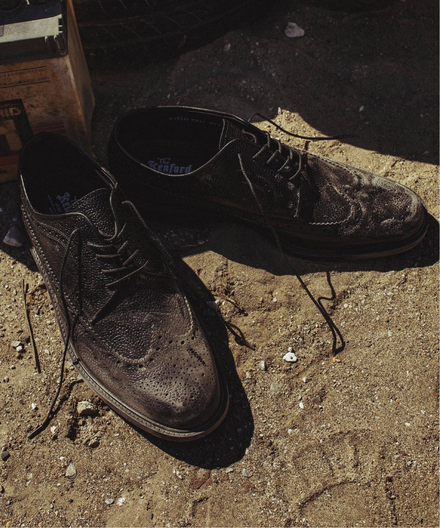 The Kenford Fineshoes CLASSIC WING TIP/SCOTCH GRAIN（レザー