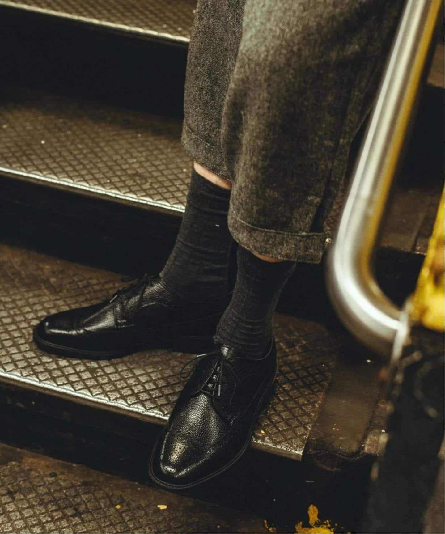 The Kenford Fineshoes CLASSIC WING TIP/SCOTCH GRAIN（レザー