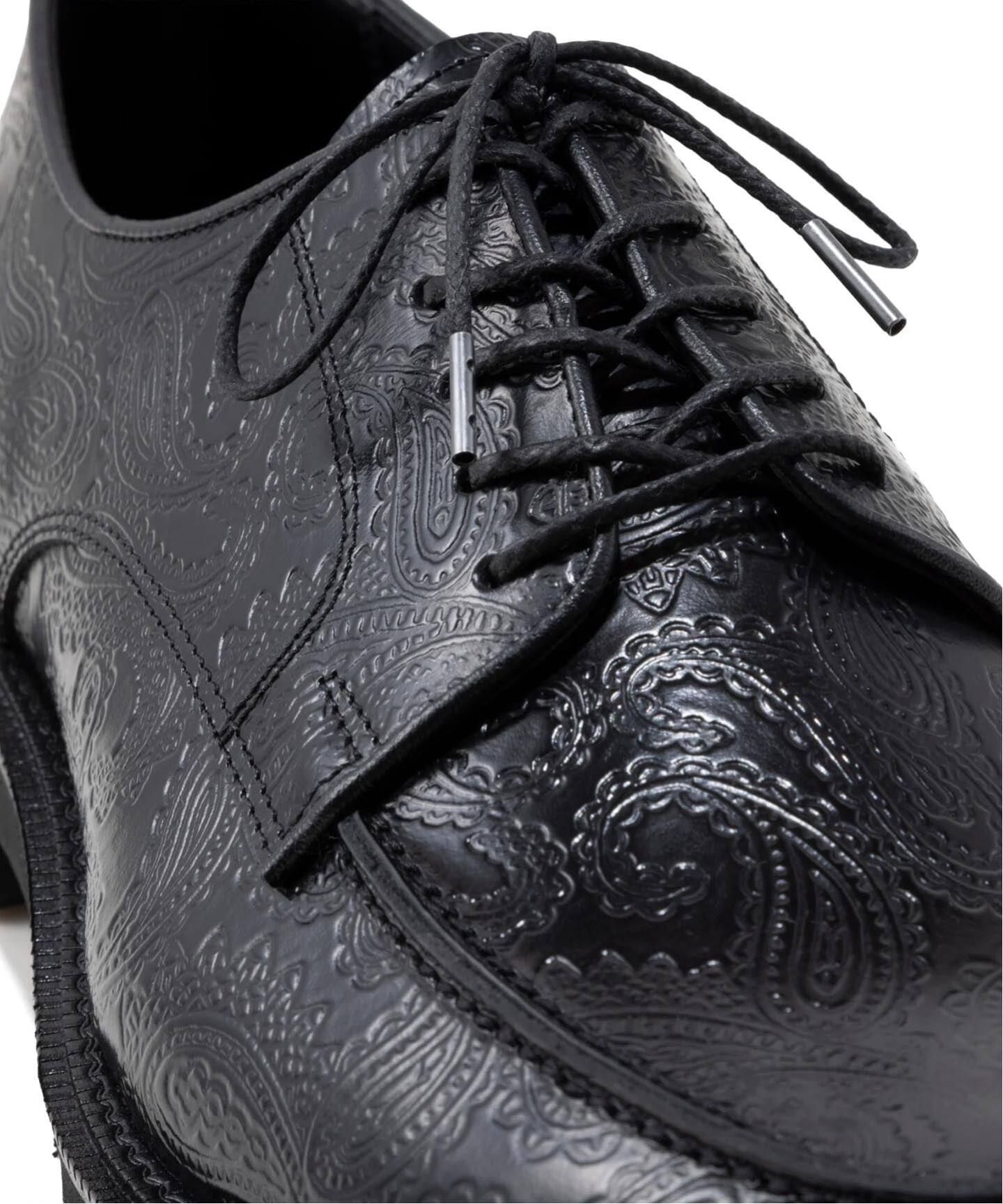 The Kenford Fineshoes NEW CLASSIC U-MOC/BLACK PAISLEY（レザー