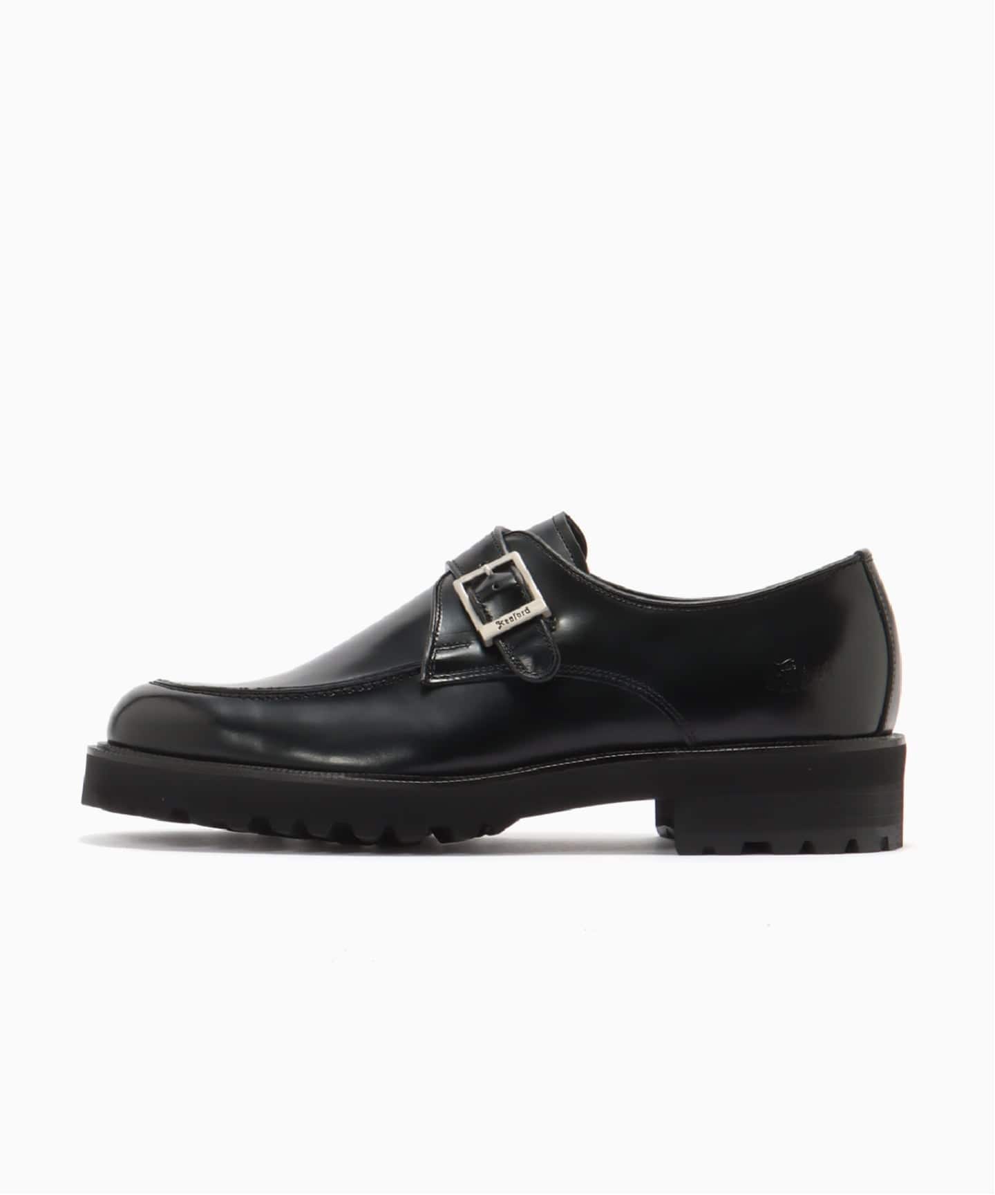The Kenford Fineshoes NEW CLASSIC U-MOC MONK STRAP / BLACK（レザー