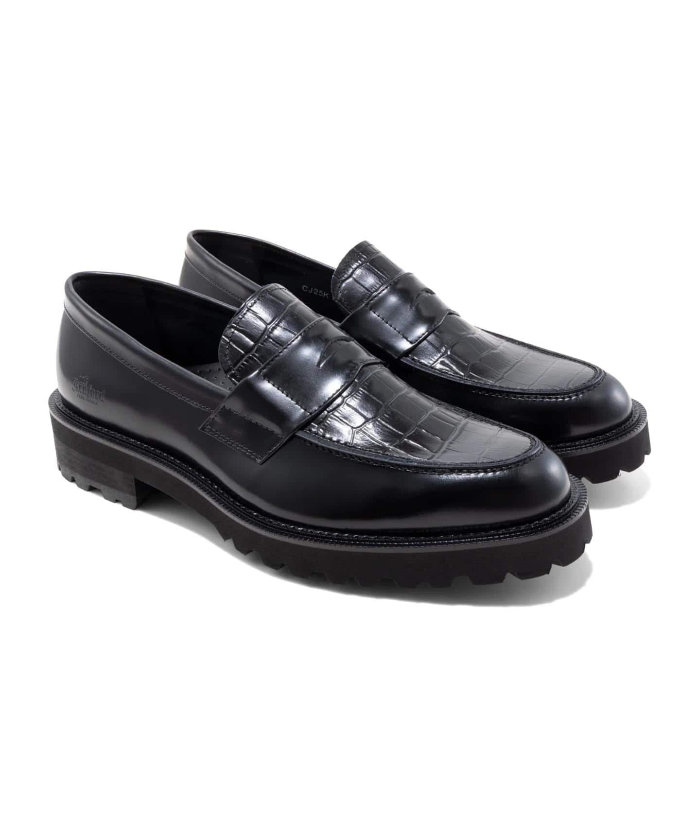 The Kenford Fineshoes NEW CLASSIC COIN LOAFERS/BLACK BLACK