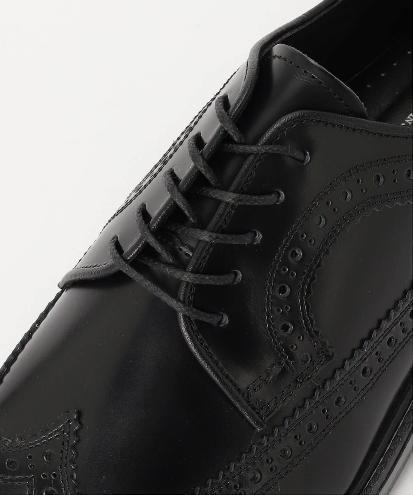 The Kenford Fineshoes CLASSIC WING TIP/BLACK（レザーシューズ