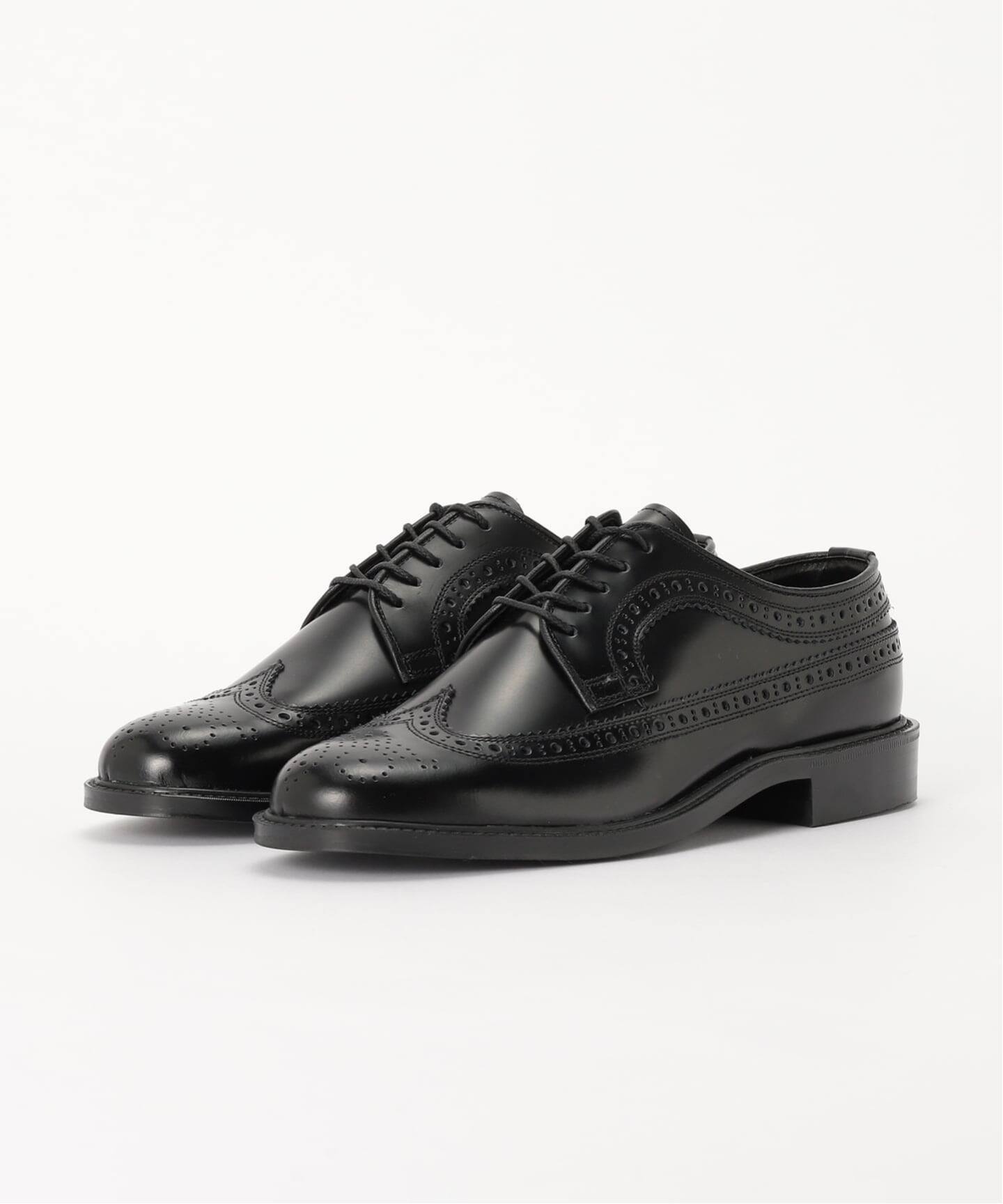 The Kenford Fineshoes CLASSIC WING TIP/BLACK（レザーシューズ