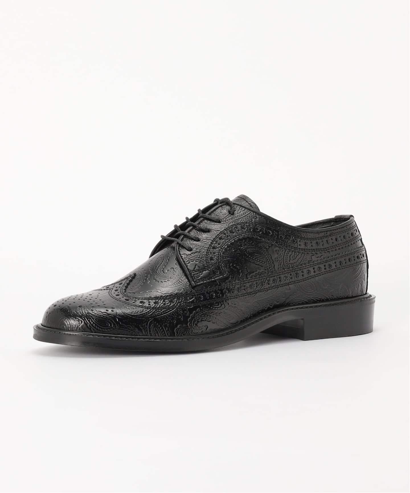 The Kenford Fineshoes CLASSIC WING TIP/BLACK PAISLEY（その他