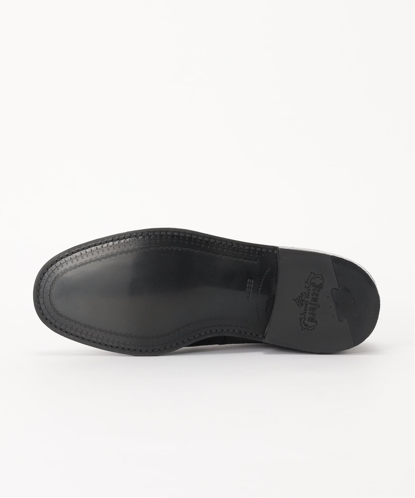 The Kenford Fineshoes CLASSIC WING TIP/BLACK PAISLEY（レザー