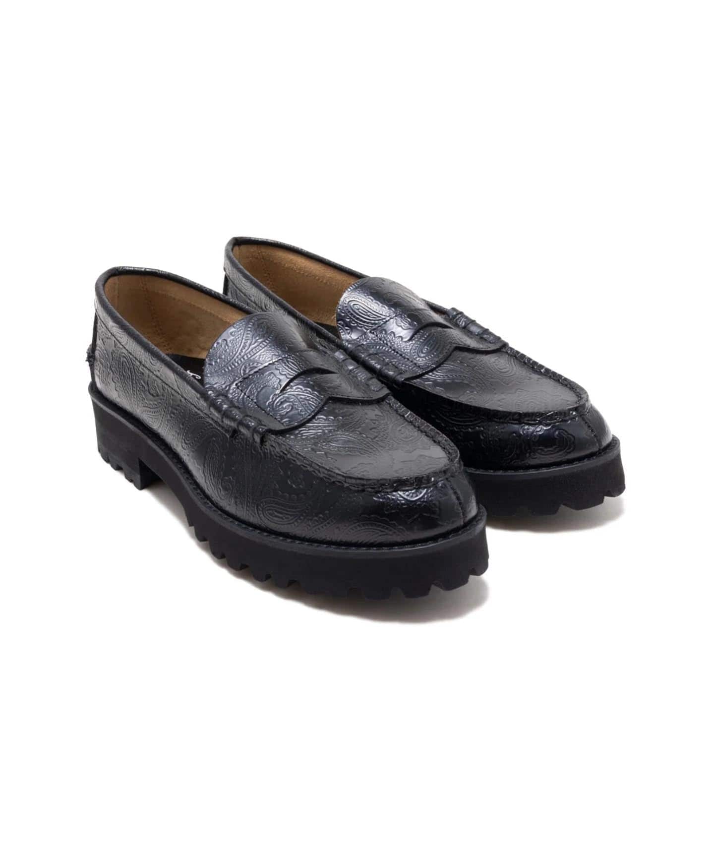The Kenford Fineshoes TANK SOLE LOAFERS / BLACK（ローファー