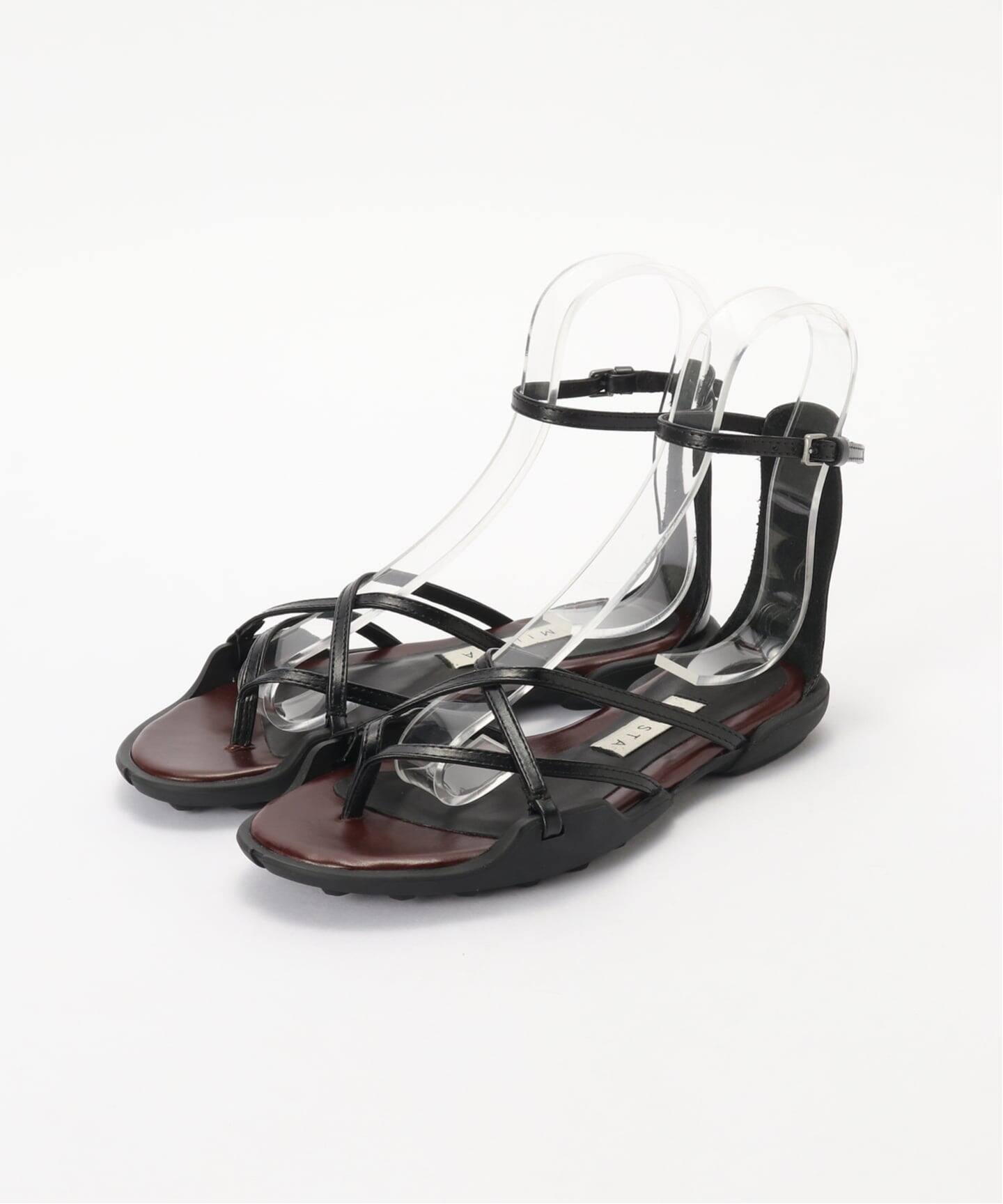 Miista / ミスタ Roje Black Sandals（サンダル）｜PULP（パルプ）の