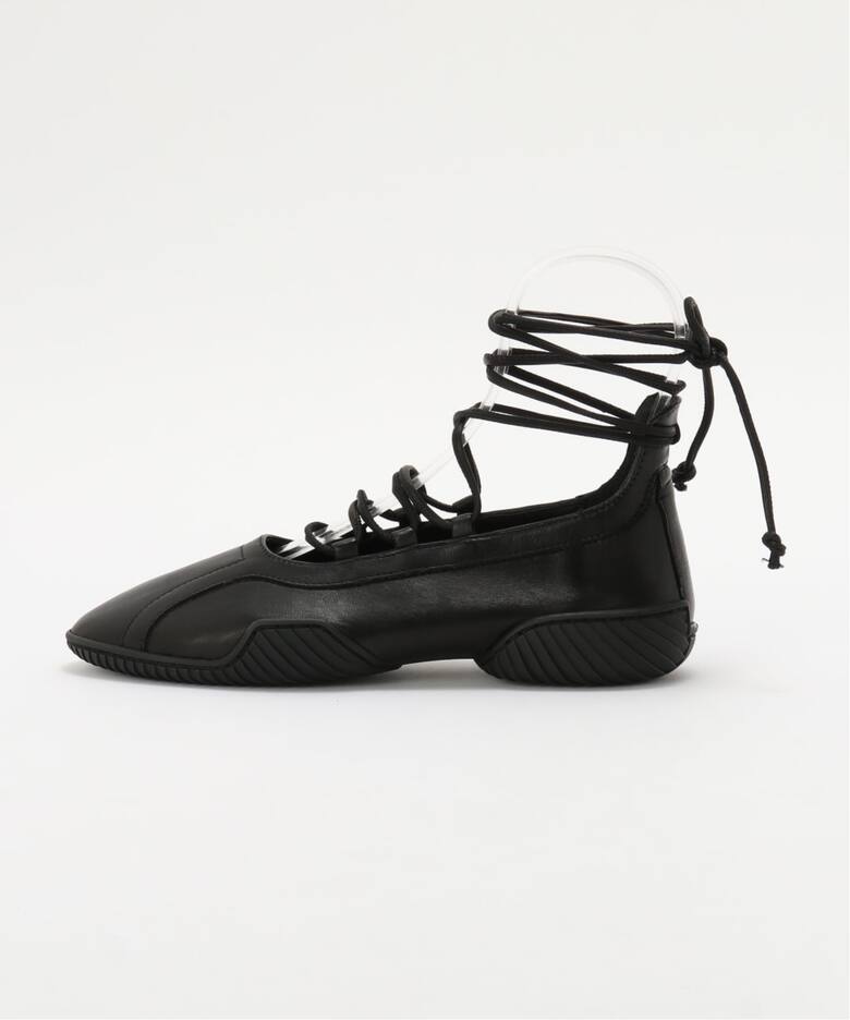 Miista/ミスタ Abisai Red Mini Buckled Sandals（バレエシューズ 