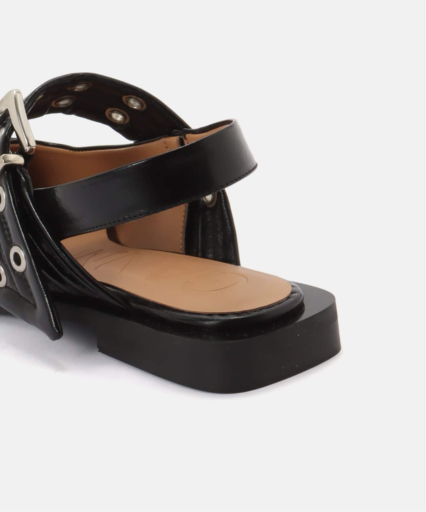GANNI / ガニー Feminine Buckle Ballerina Naplack（サンダル）｜PULP