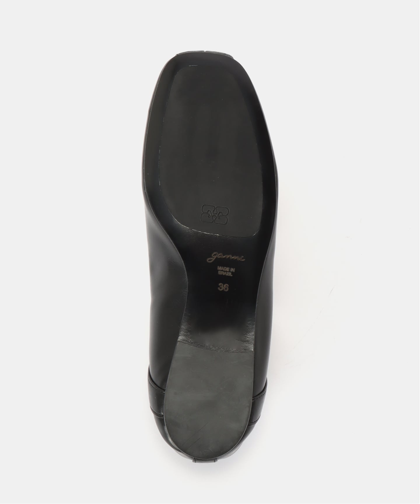 GANNI / ガニー Eyelets Lace Up Ballerina Crinkle（バレエシューズ