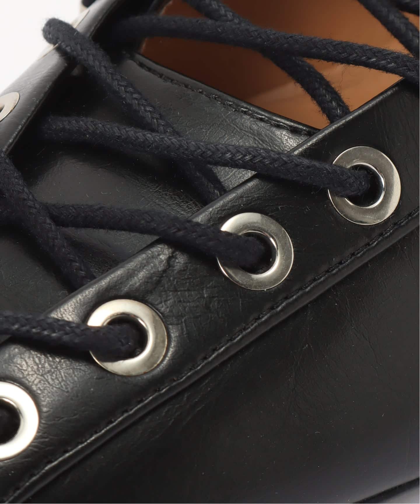 GANNI / ガニー Eyelets Lace Up Ballerina Crinkle（バレエシューズ