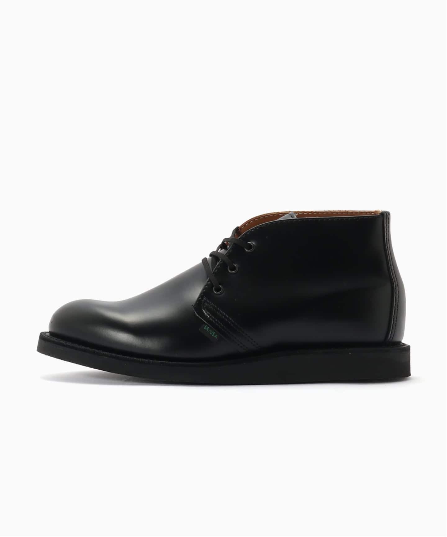 H*U様 レアRED WING 107 POSTMAN 9.5 D 黒 ​ RED WING / レッドウイング POSTMAN CHUKKA #9196（ブーティ・ショート