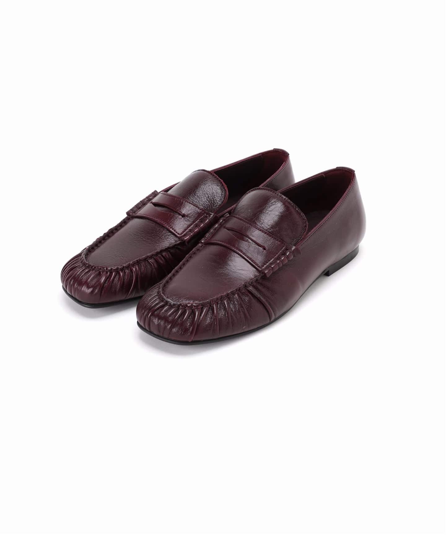 ALOHAS/アロハス Aven Rift Burgundy Leather Loafer ローファー