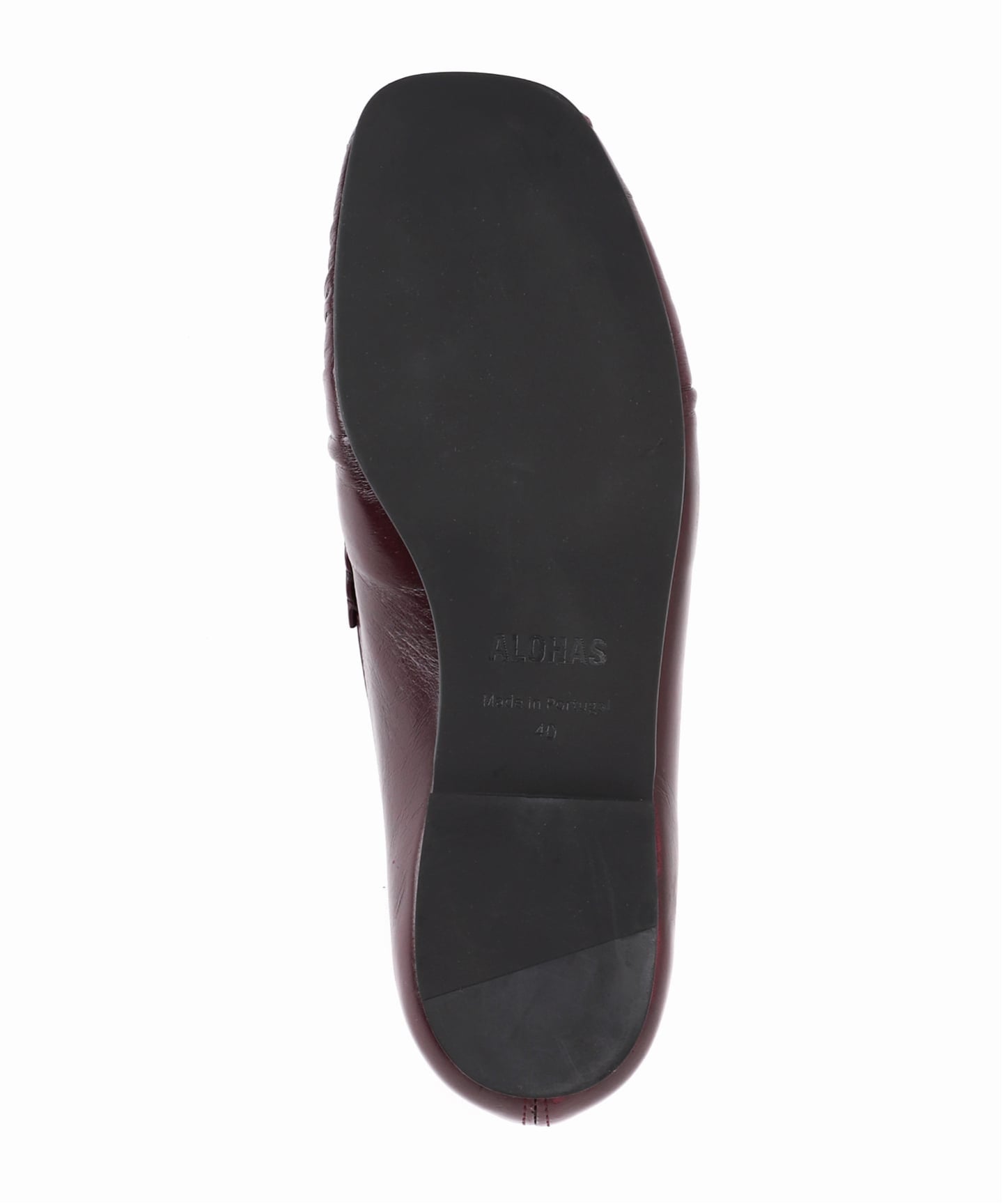 ALOHAS/アロハス Aven Rift Burgundy Leather Loafer ローファー