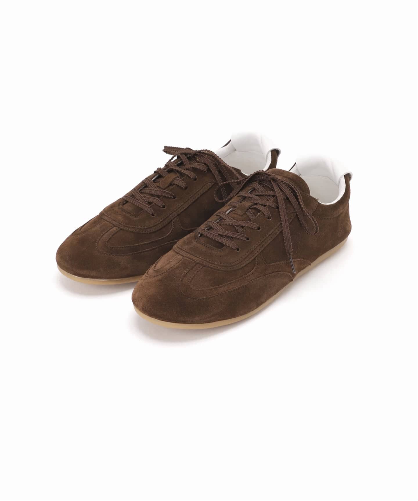 ALOHAS/アロハス Tb.24 Suede Chocolate Brown Leather スニーカー