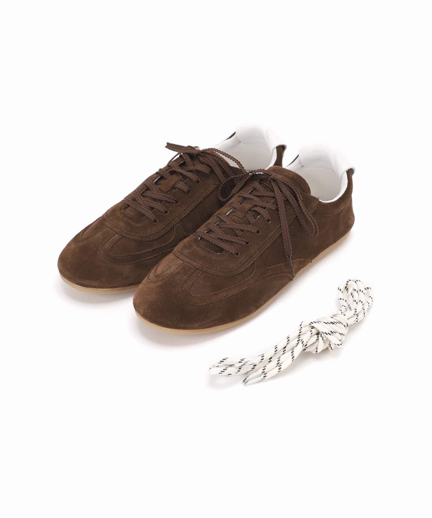 予約》ALOHAS/アロハス Tb.24 Suede Chocolate Brown Leather